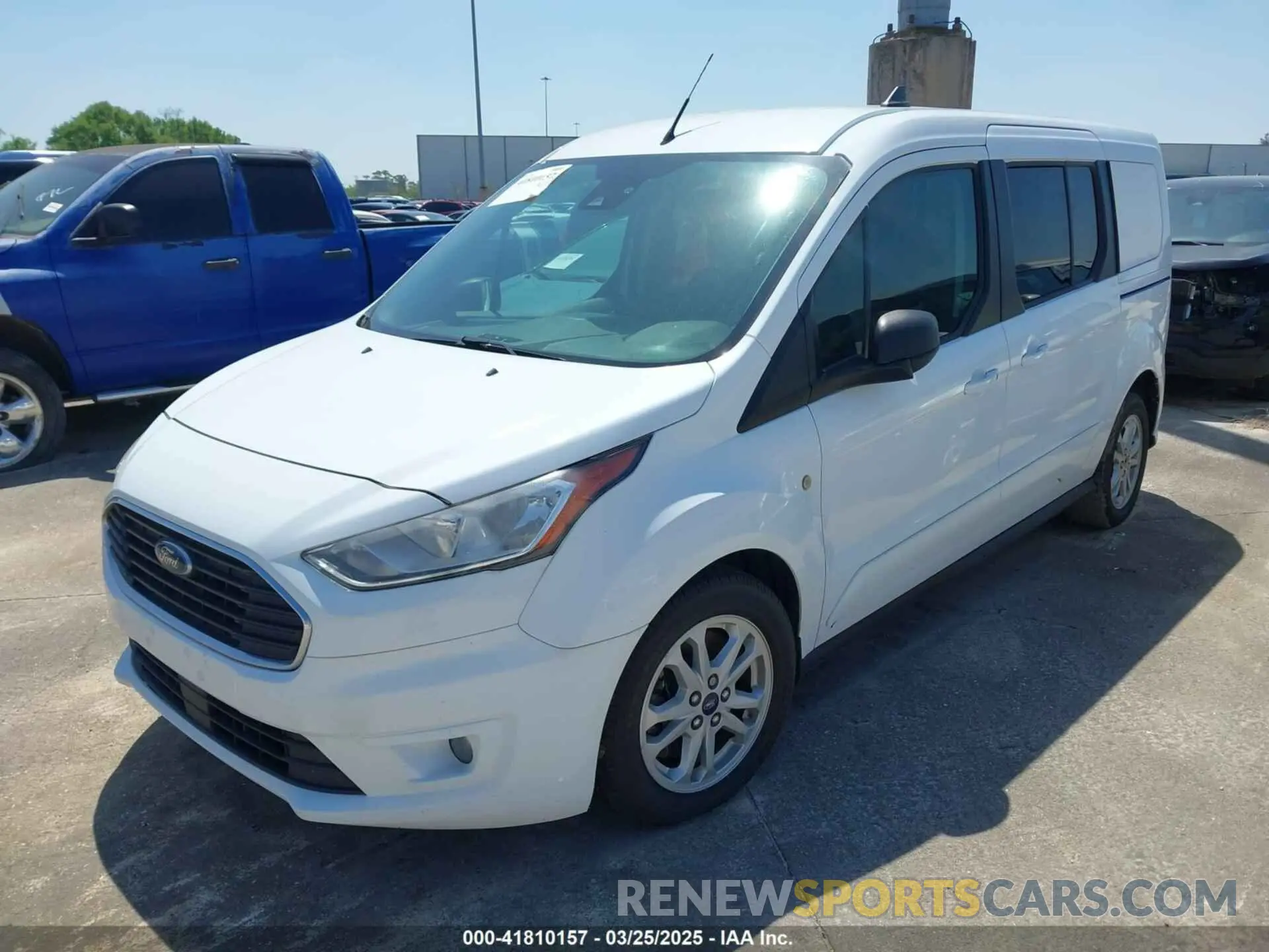 2 fotografías del automóvil dañado NM0GS9F23L1444104 FORD TRANSIT CONNECT 2020