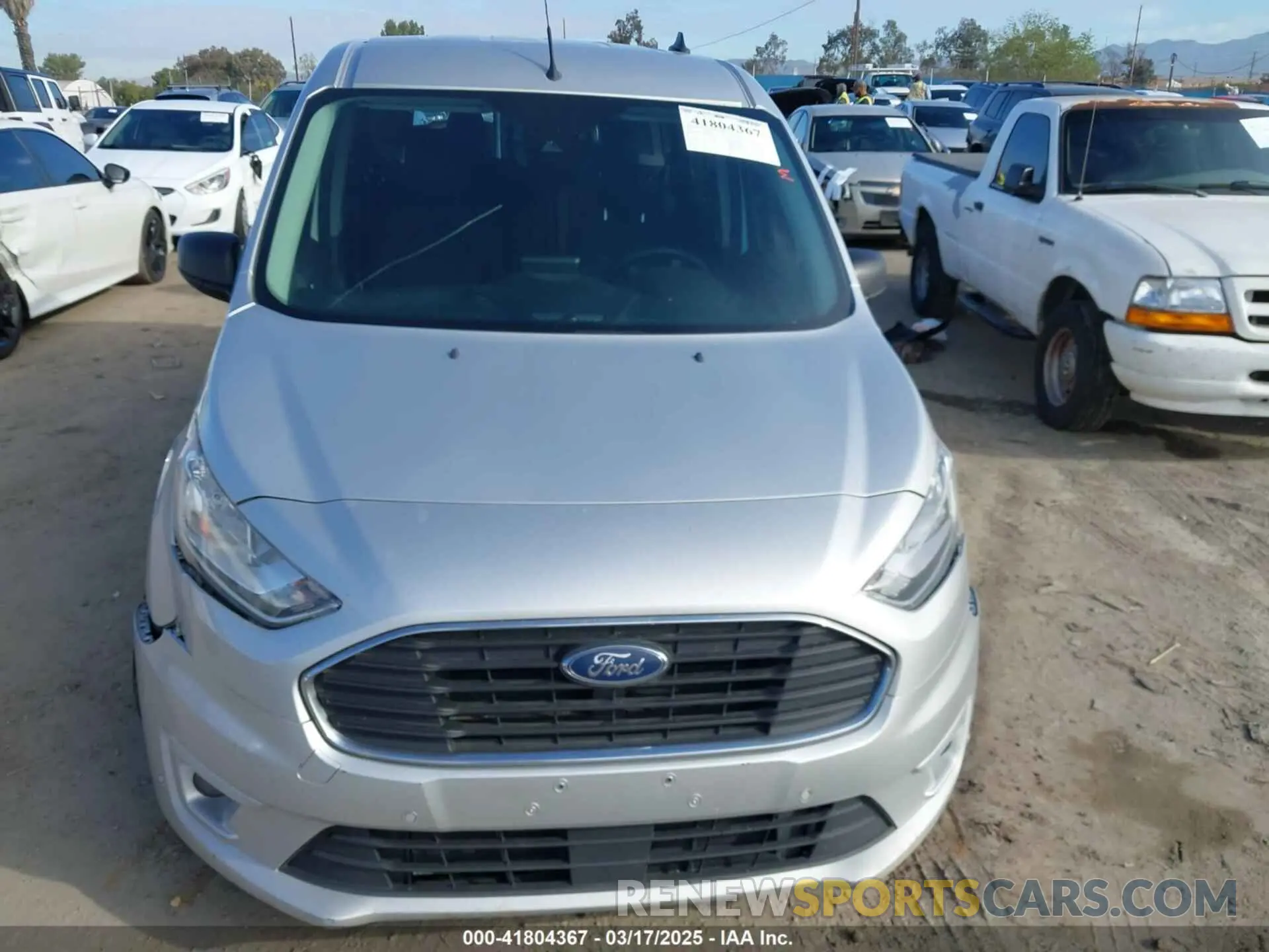 12 fotografías del automóvil dañado NM0GS9F23L1449593 FORD TRANSIT CONNECT 2020