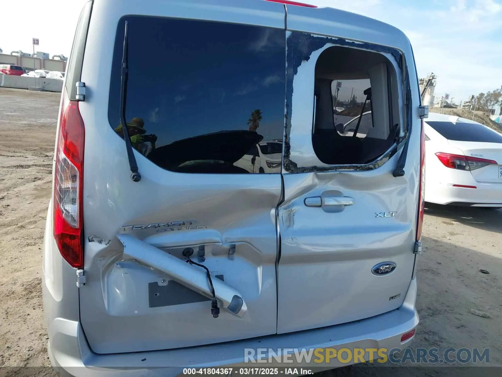 16 fotografías del automóvil dañado NM0GS9F23L1449593 FORD TRANSIT CONNECT 2020
