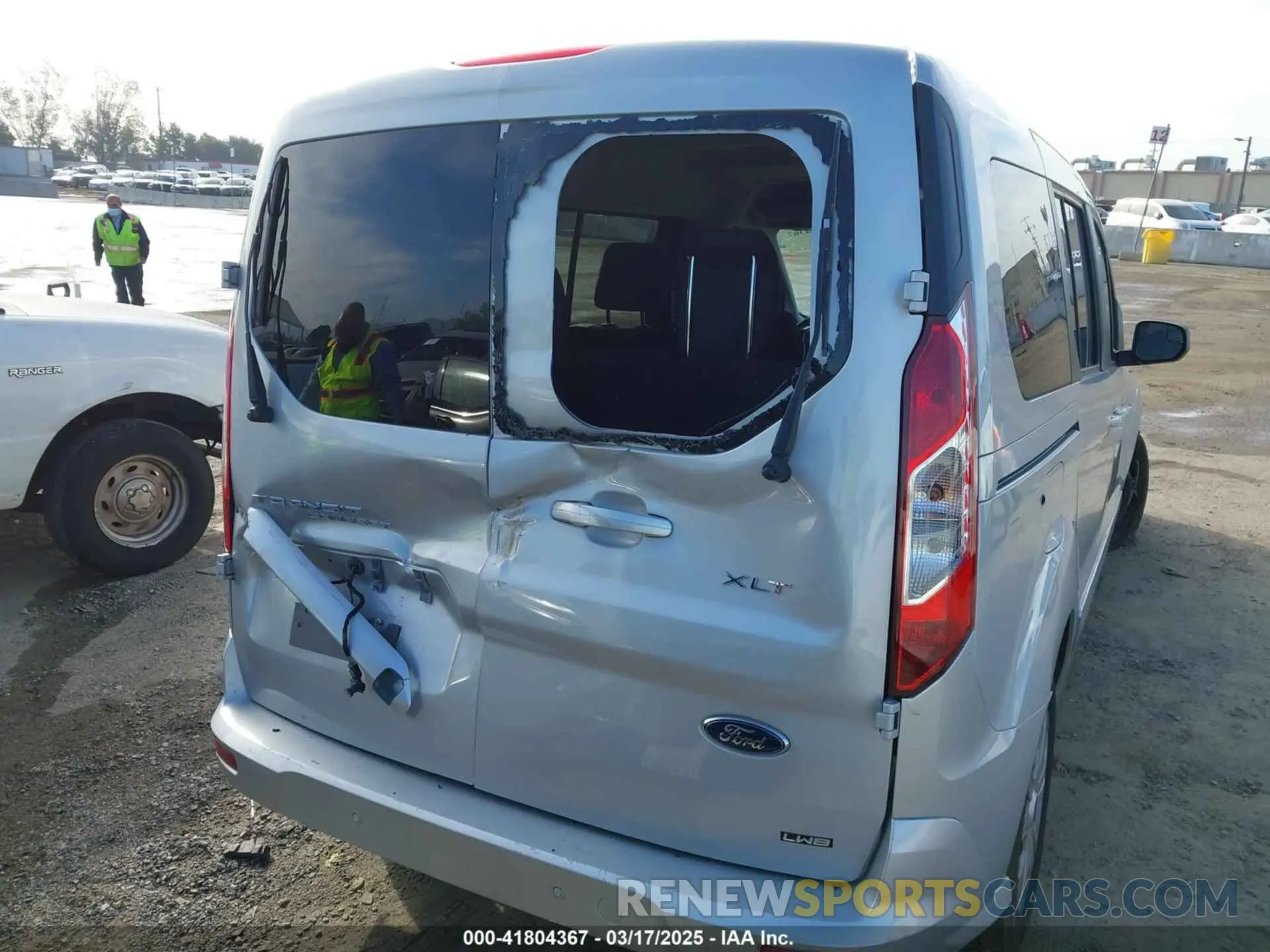 6 fotografías del automóvil dañado NM0GS9F23L1449593 FORD TRANSIT CONNECT 2020