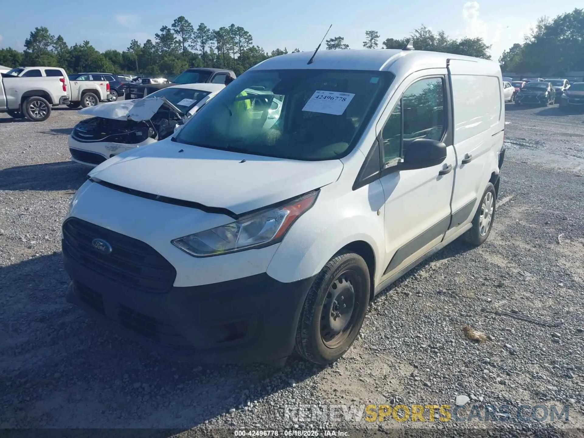2 fotografías del automóvil dañado NM0LS6E24L1437421 FORD TRANSIT CONNECT 2020