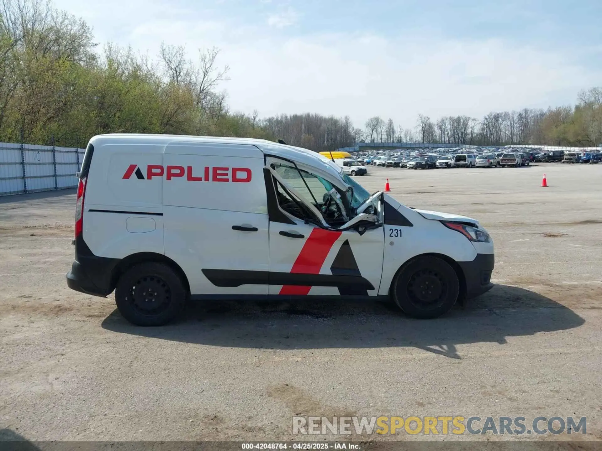 12 fotografías del automóvil dañado NM0LS6E27L1477864 FORD TRANSIT CONNECT 2020