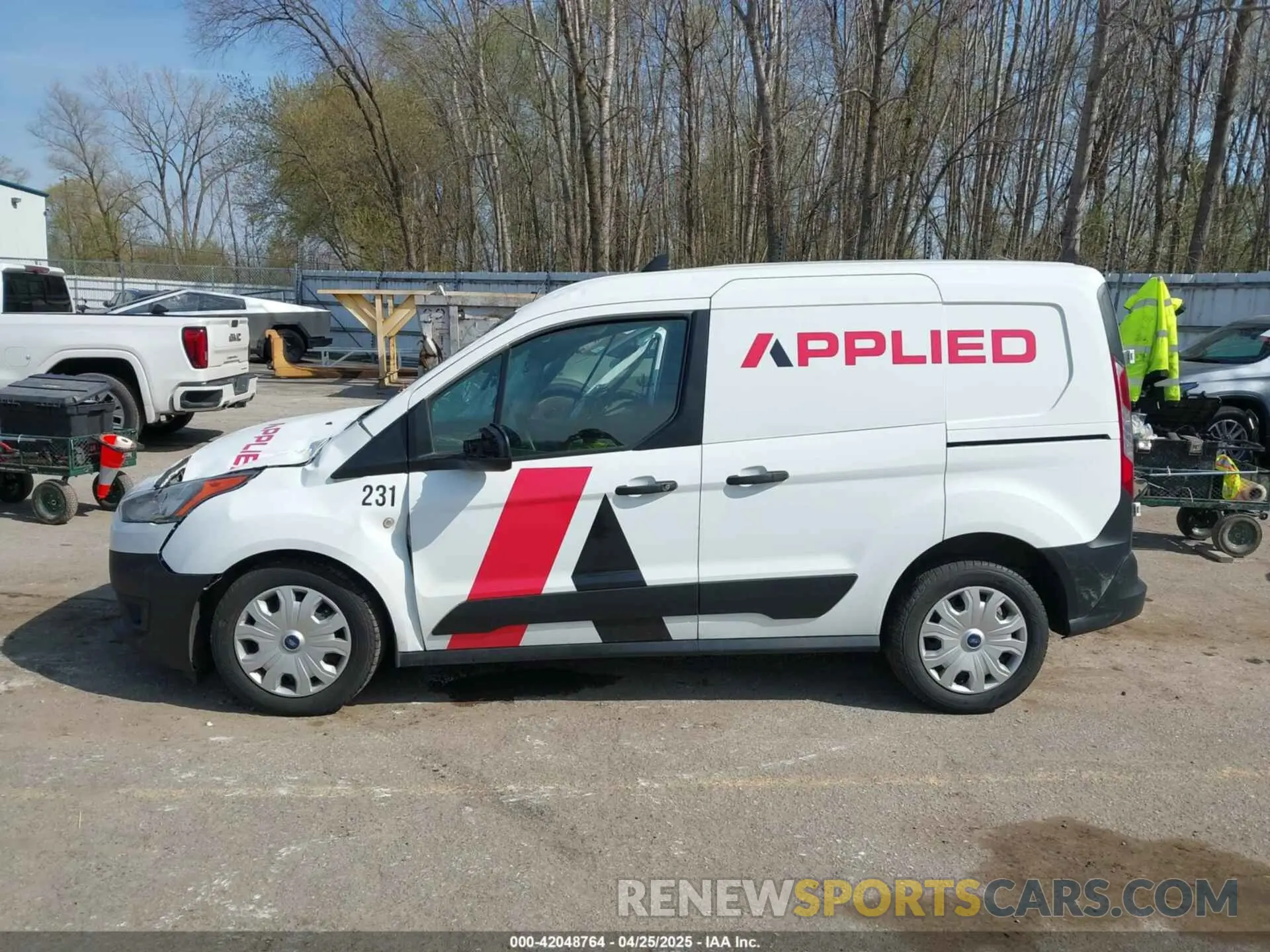13 fotografías del automóvil dañado NM0LS6E27L1477864 FORD TRANSIT CONNECT 2020