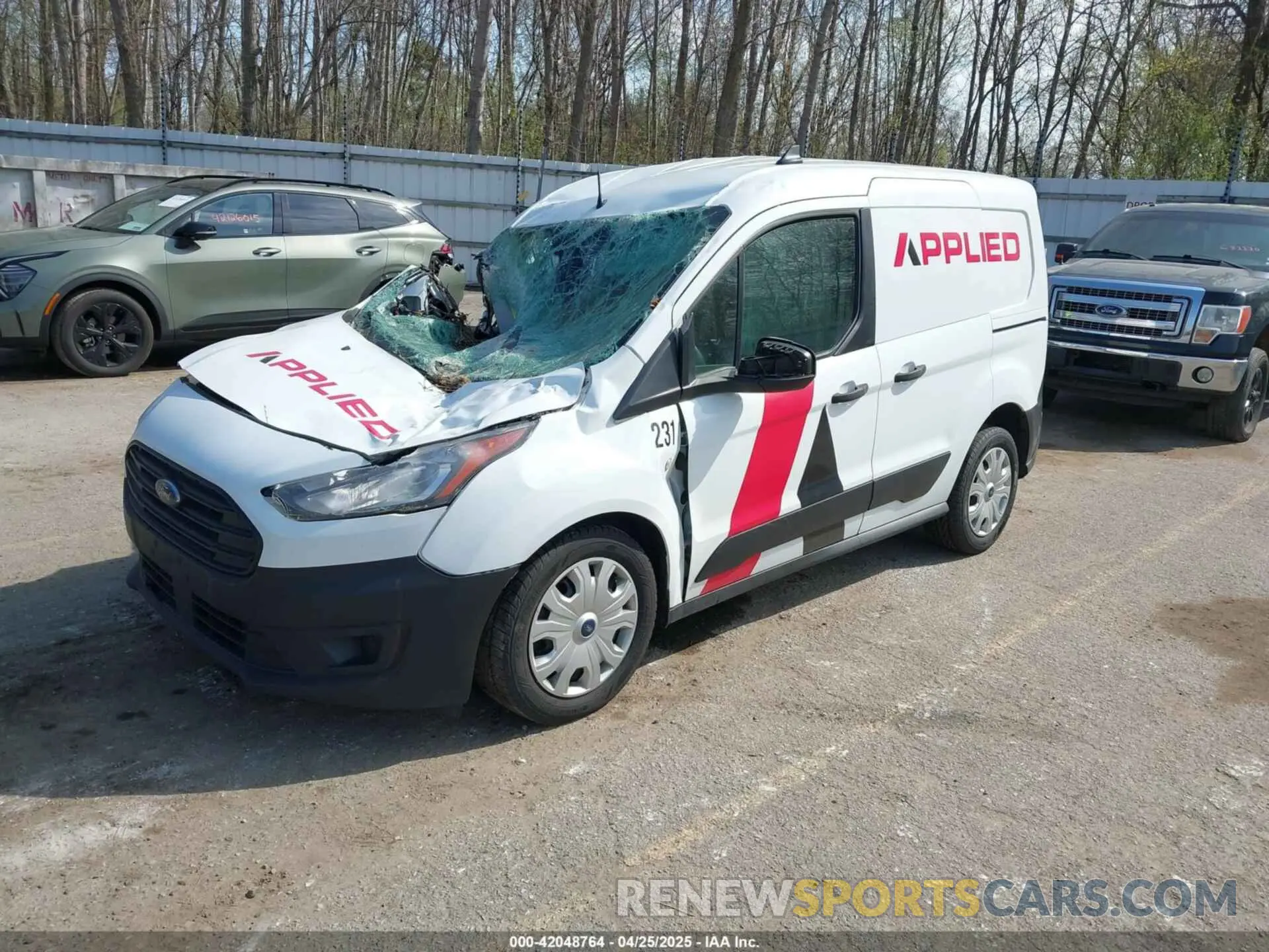 2 fotografías del automóvil dañado NM0LS6E27L1477864 FORD TRANSIT CONNECT 2020