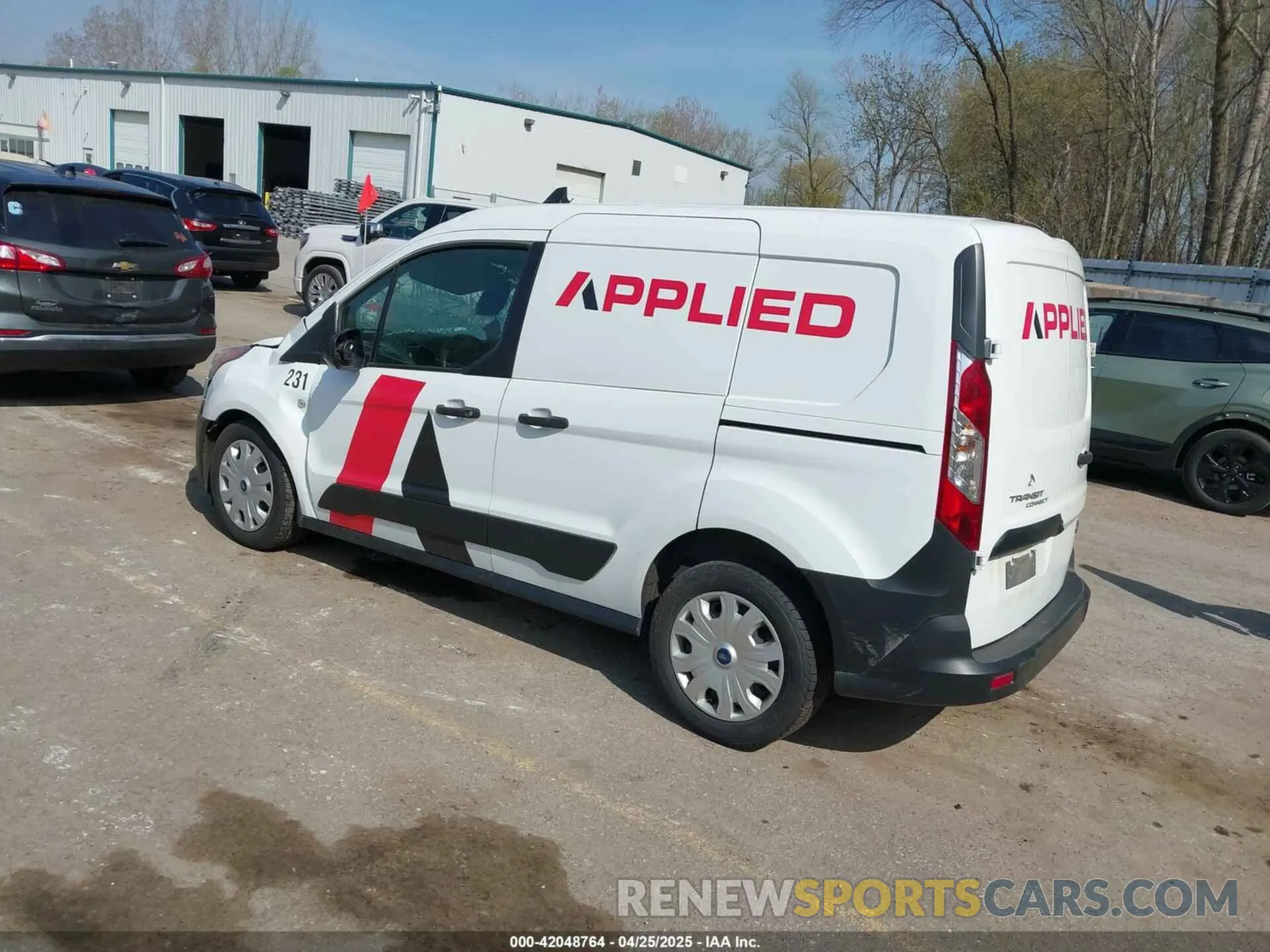 3 fotografías del automóvil dañado NM0LS6E27L1477864 FORD TRANSIT CONNECT 2020