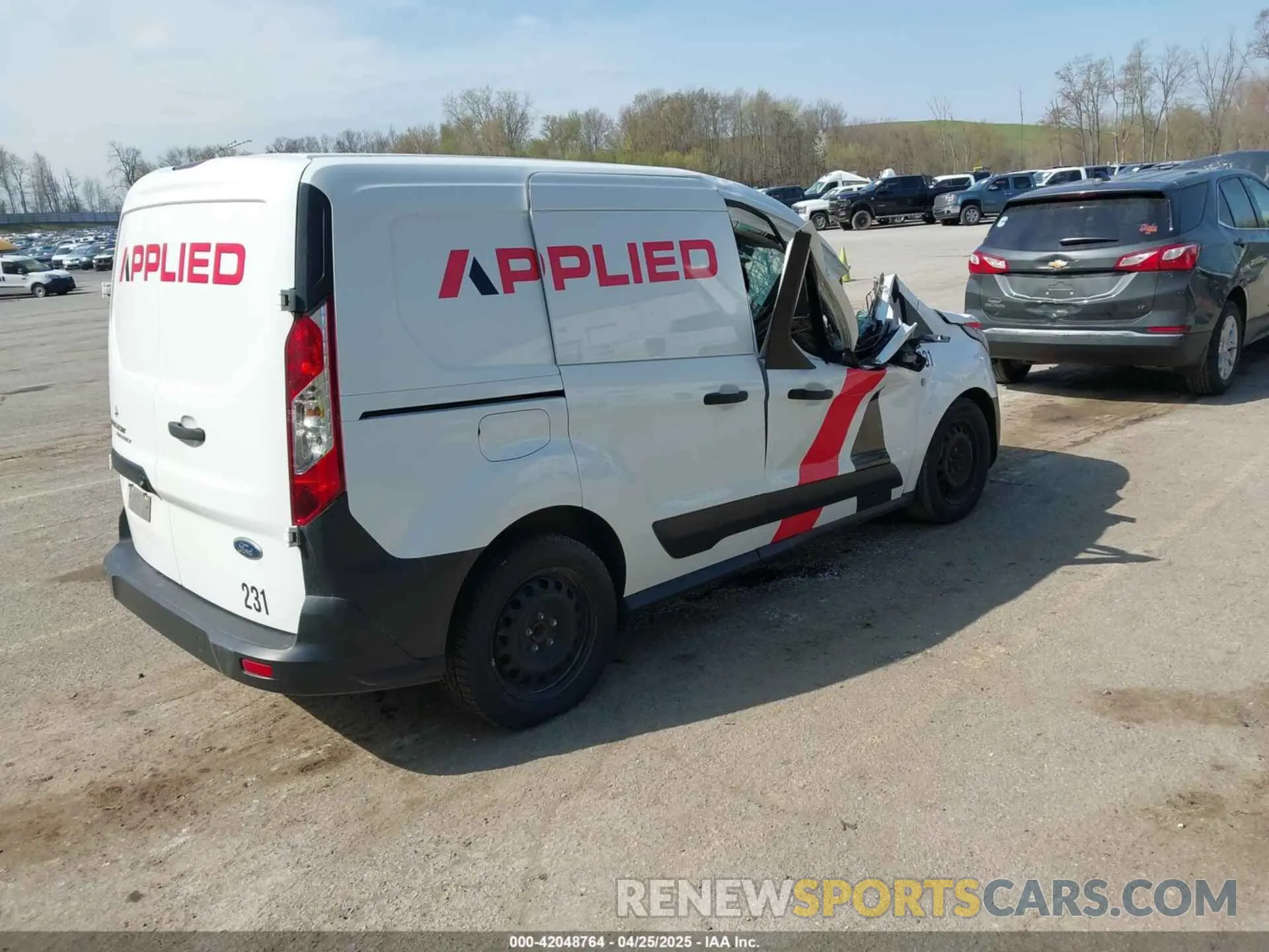 4 fotografías del automóvil dañado NM0LS6E27L1477864 FORD TRANSIT CONNECT 2020