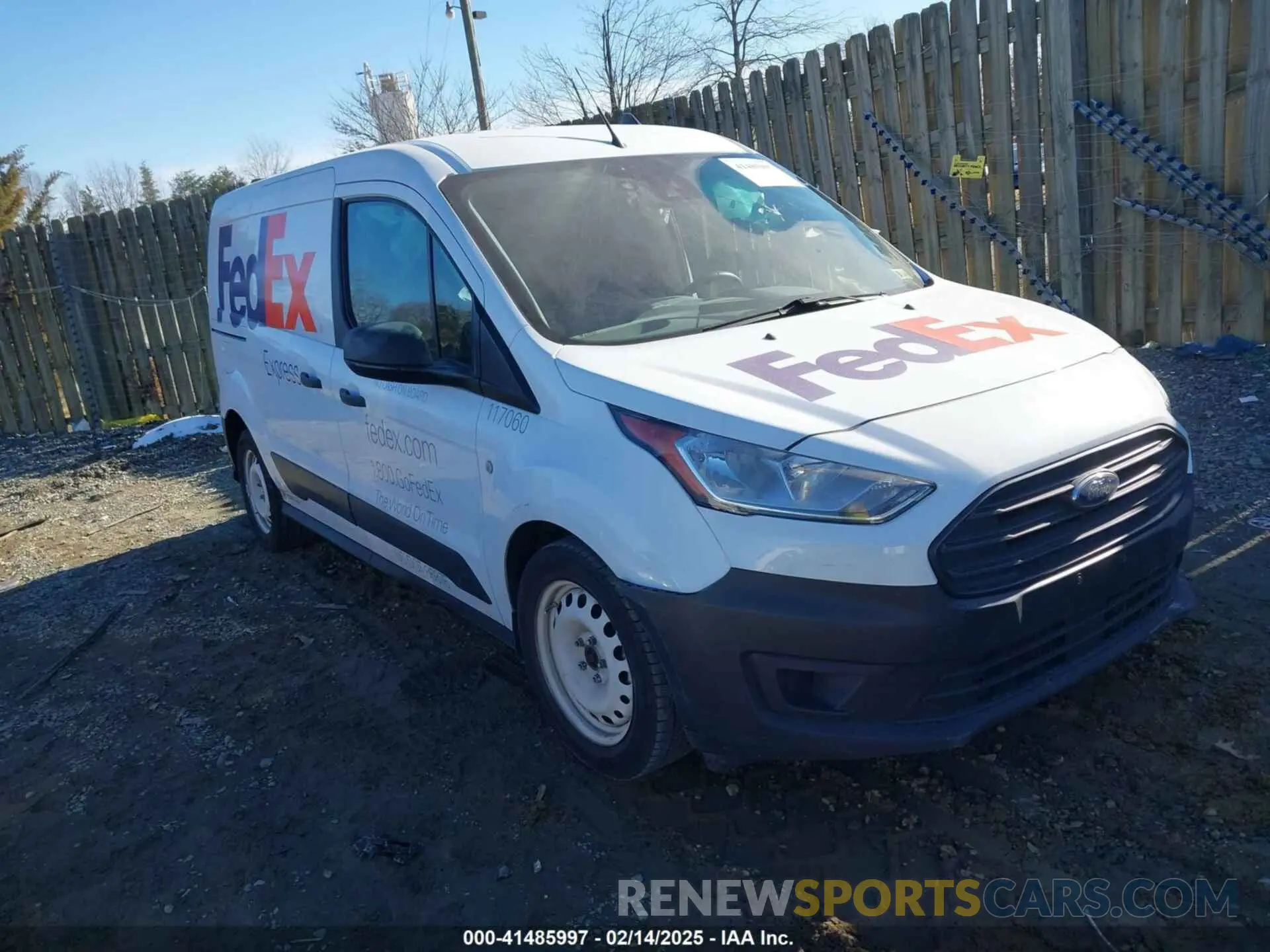 1 fotografías del automóvil dañado NM0LS7E20L1435655 FORD TRANSIT CONNECT 2020