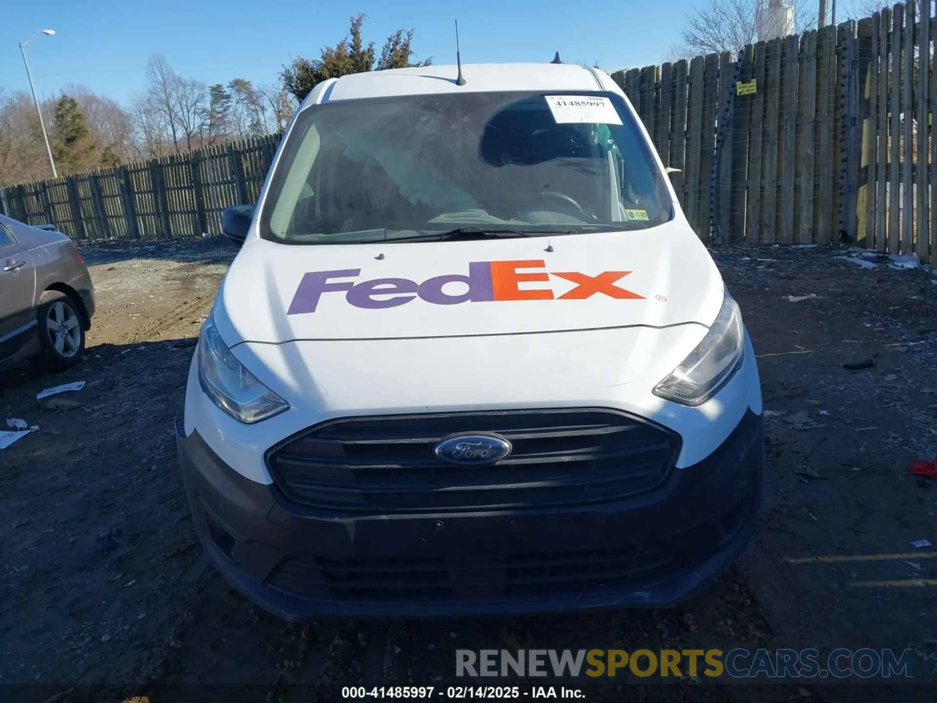12 fotografías del automóvil dañado NM0LS7E20L1435655 FORD TRANSIT CONNECT 2020
