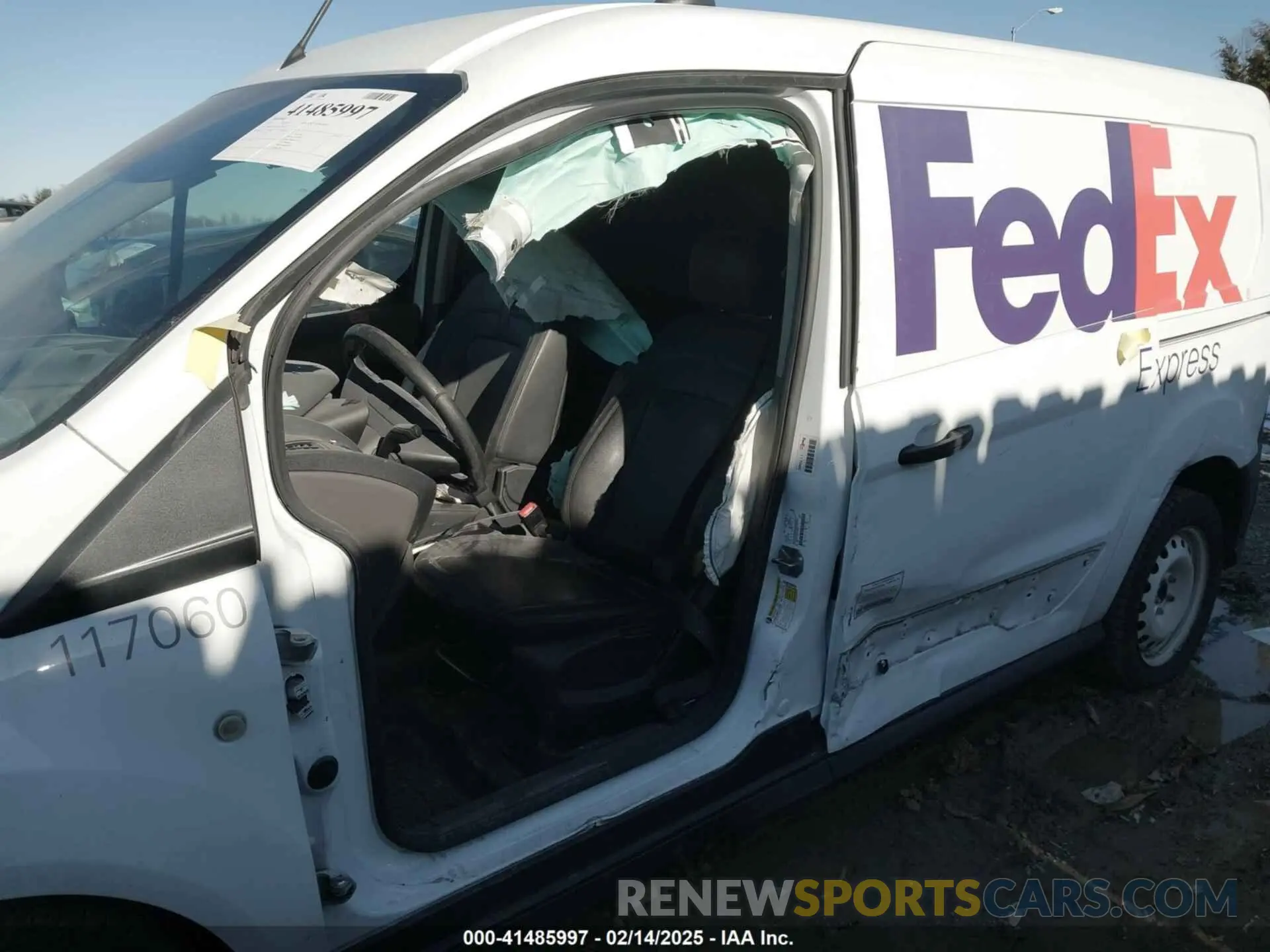 6 fotografías del automóvil dañado NM0LS7E20L1435655 FORD TRANSIT CONNECT 2020