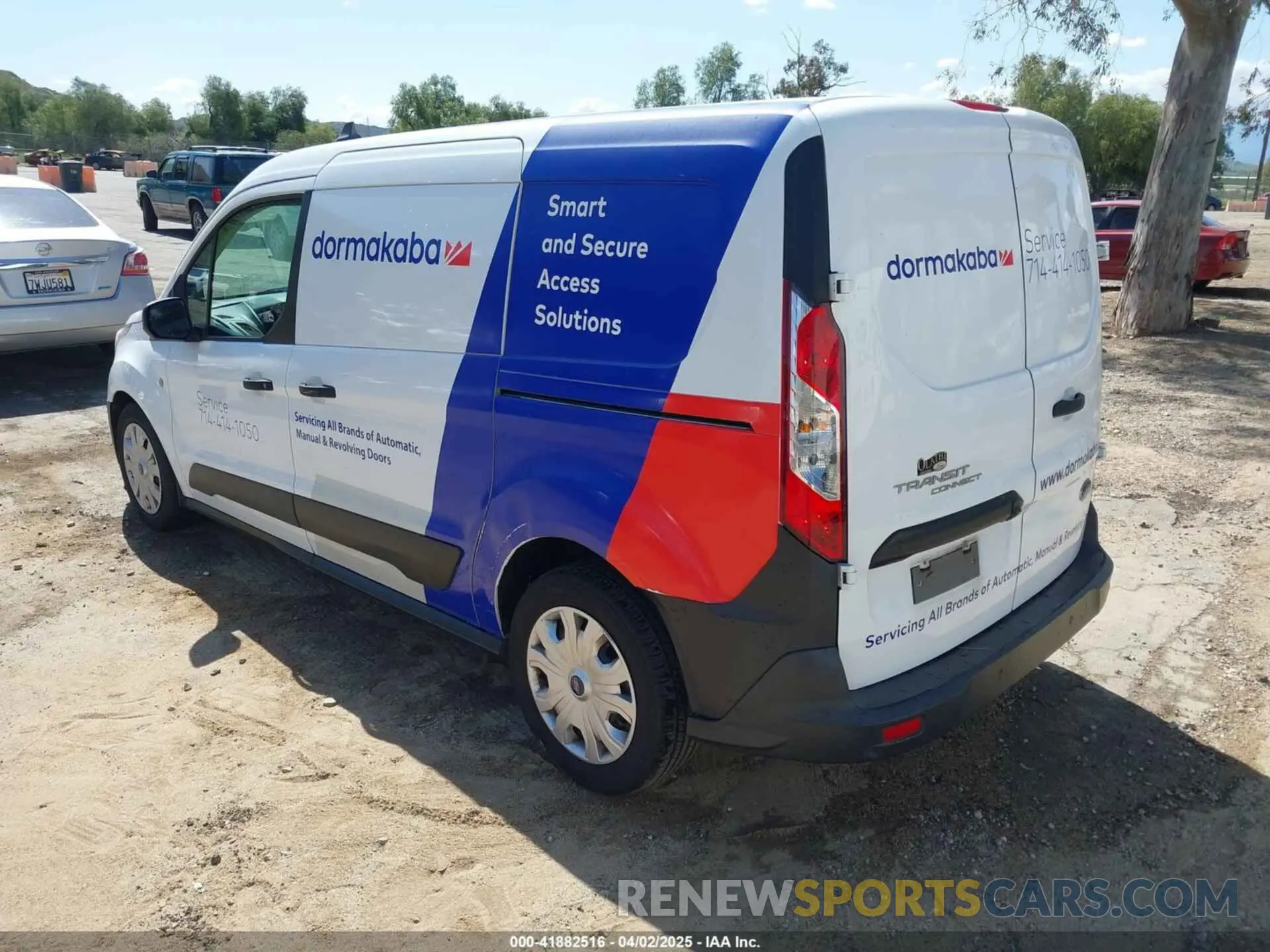 3 fotografías del automóvil dañado NM0LS7E21L1478711 FORD TRANSIT CONNECT 2020