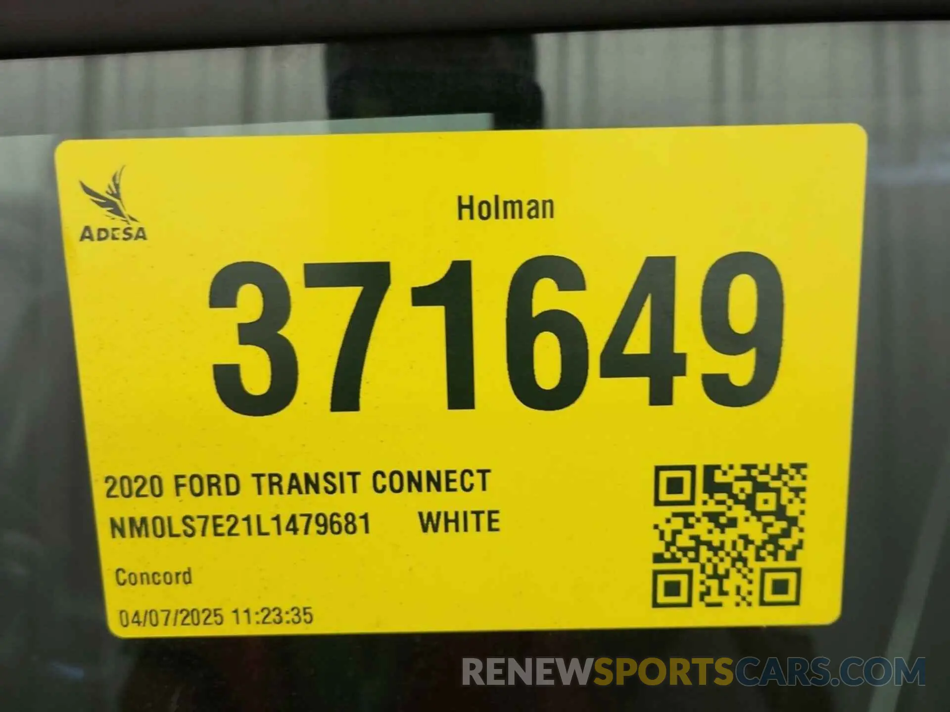 40 fotografías del automóvil dañado NM0LS7E21L1479681 FORD TRANSIT CONNECT 2020