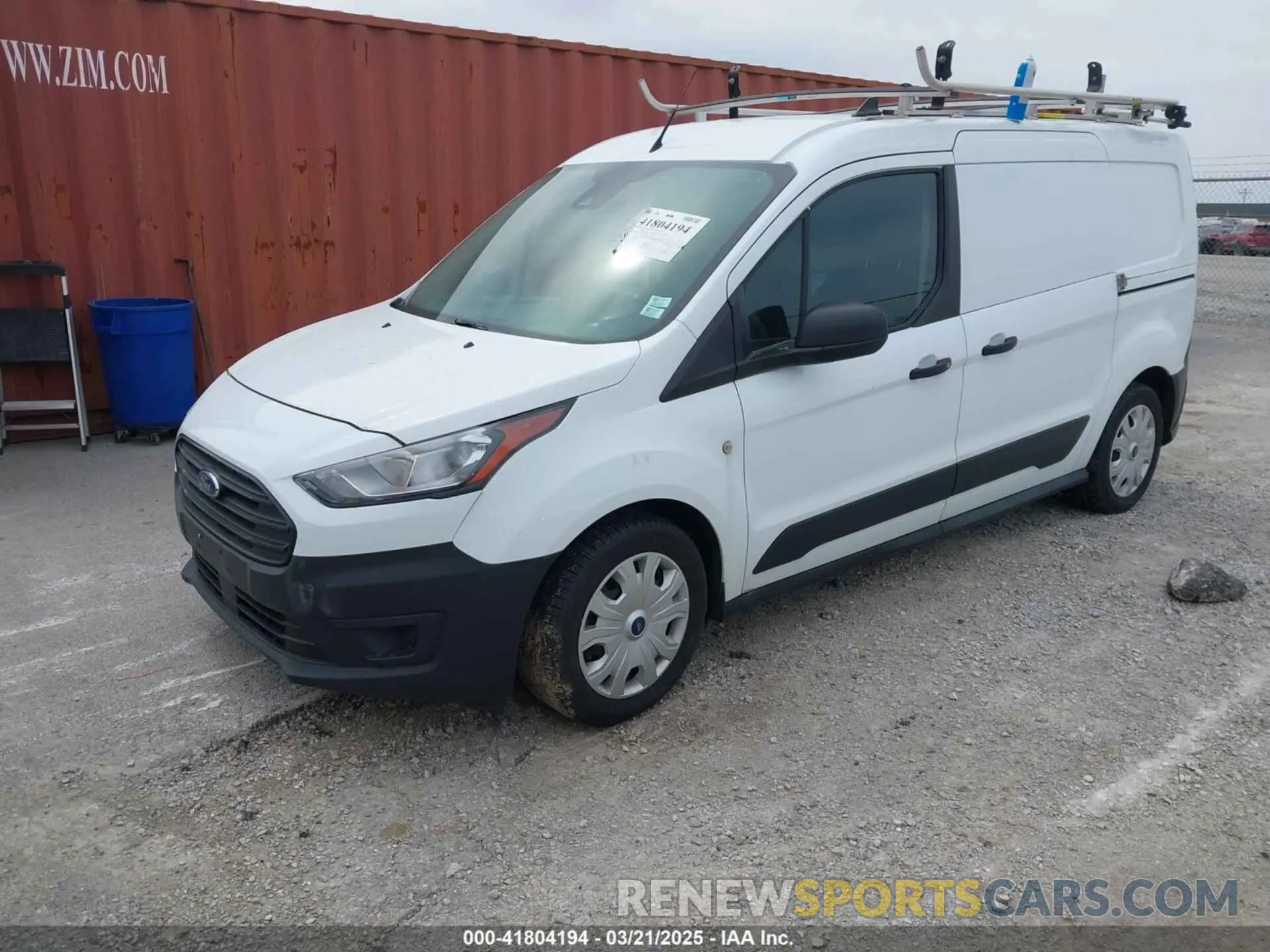 2 fotografías del automóvil dañado NM0LS7E22L1473162 FORD TRANSIT CONNECT 2020