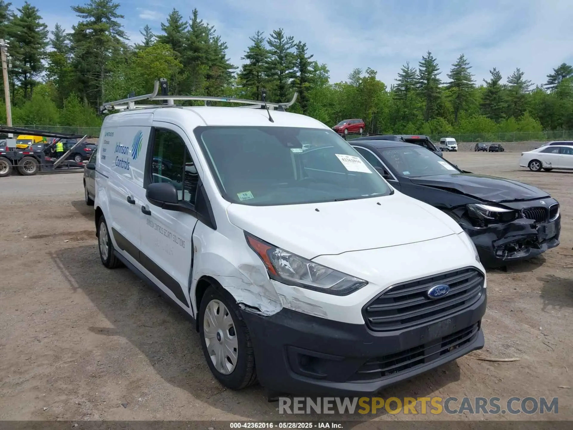 1 fotografías del automóvil dañado NM0LS7E23L1460565 FORD TRANSIT CONNECT 2020