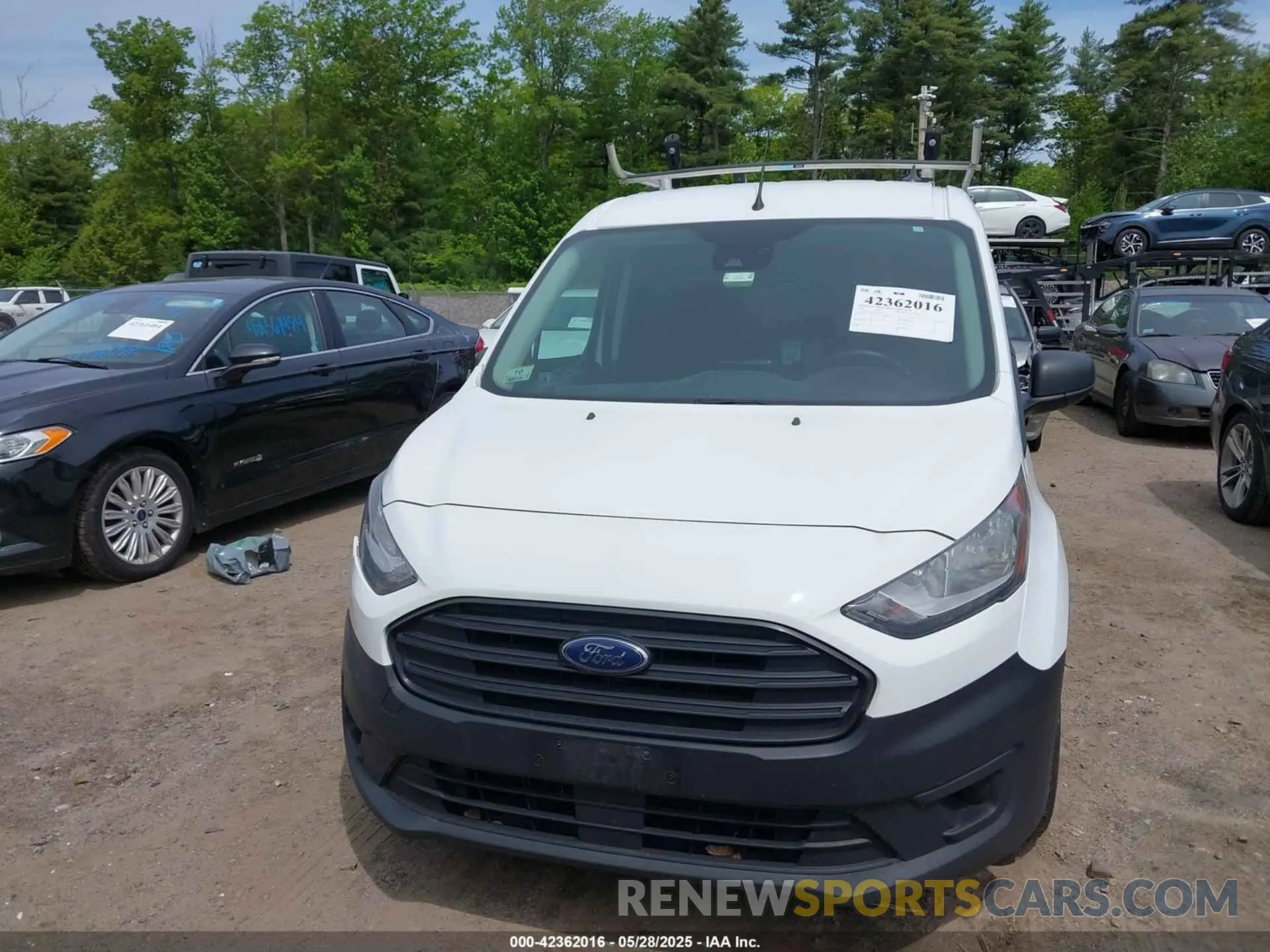 12 fotografías del automóvil dañado NM0LS7E23L1460565 FORD TRANSIT CONNECT 2020
