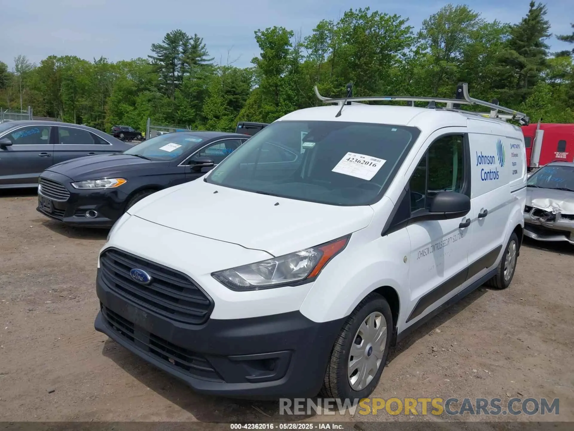 2 fotografías del automóvil dañado NM0LS7E23L1460565 FORD TRANSIT CONNECT 2020