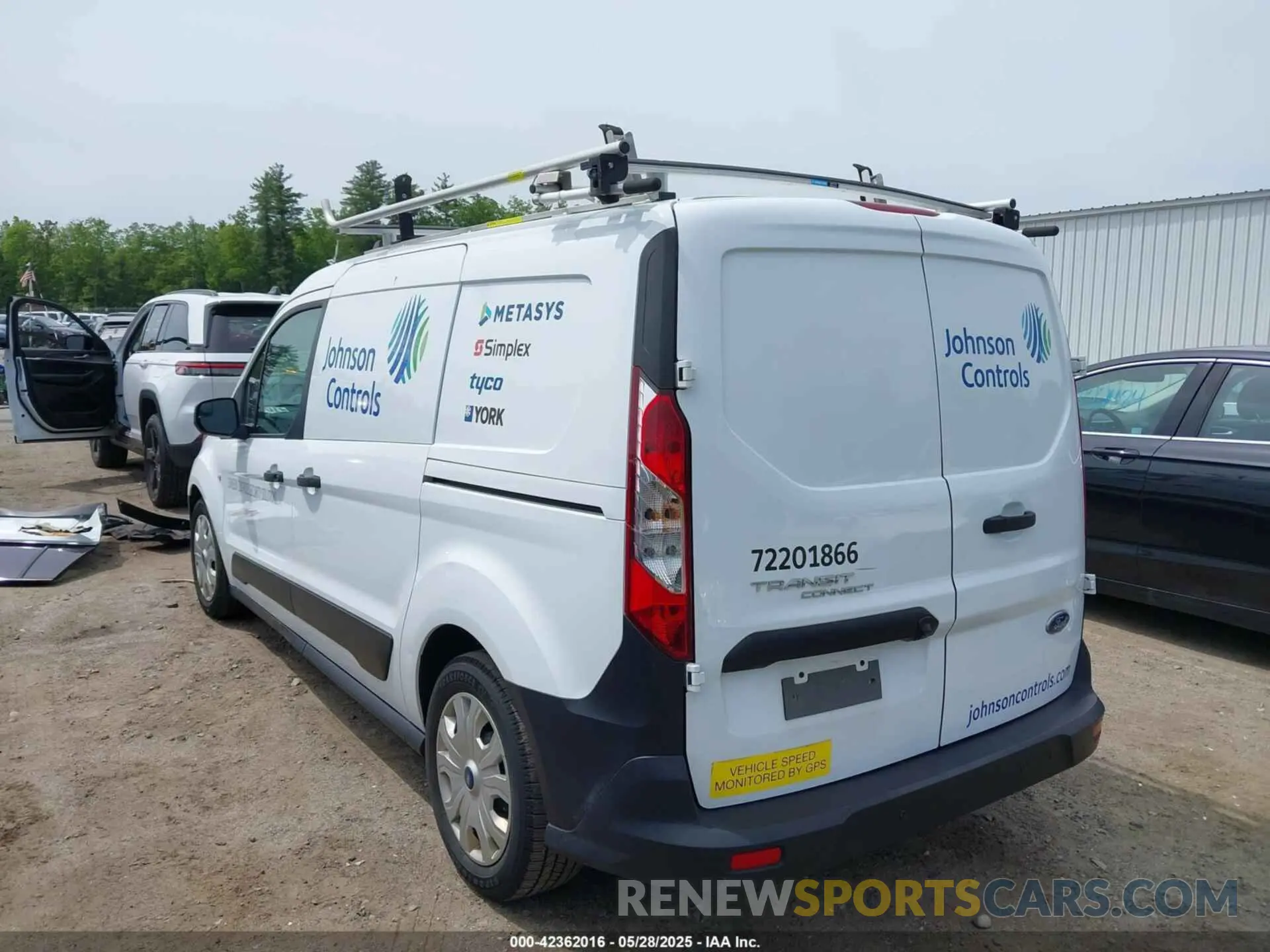 3 fotografías del automóvil dañado NM0LS7E23L1460565 FORD TRANSIT CONNECT 2020