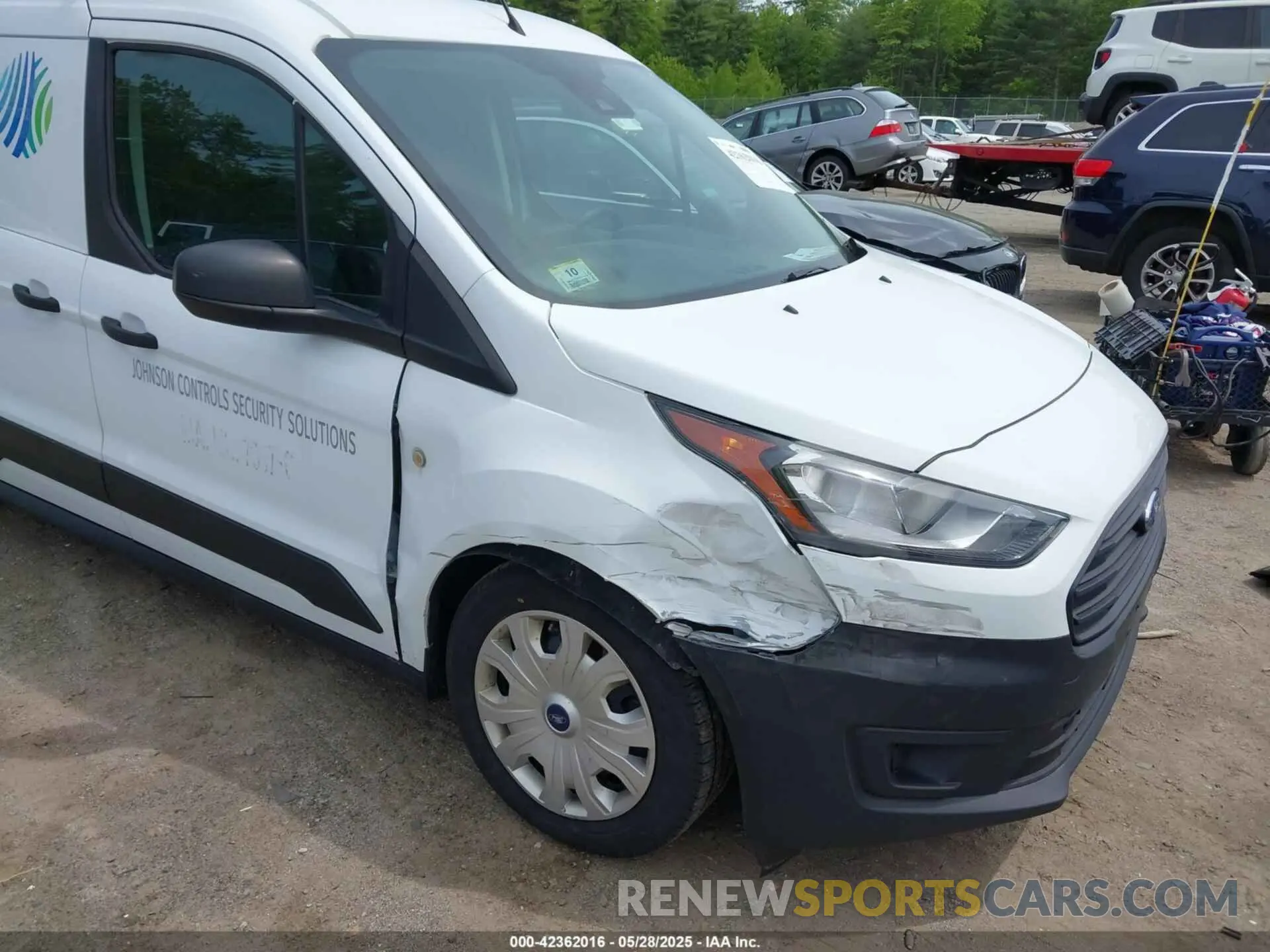 6 fotografías del automóvil dañado NM0LS7E23L1460565 FORD TRANSIT CONNECT 2020