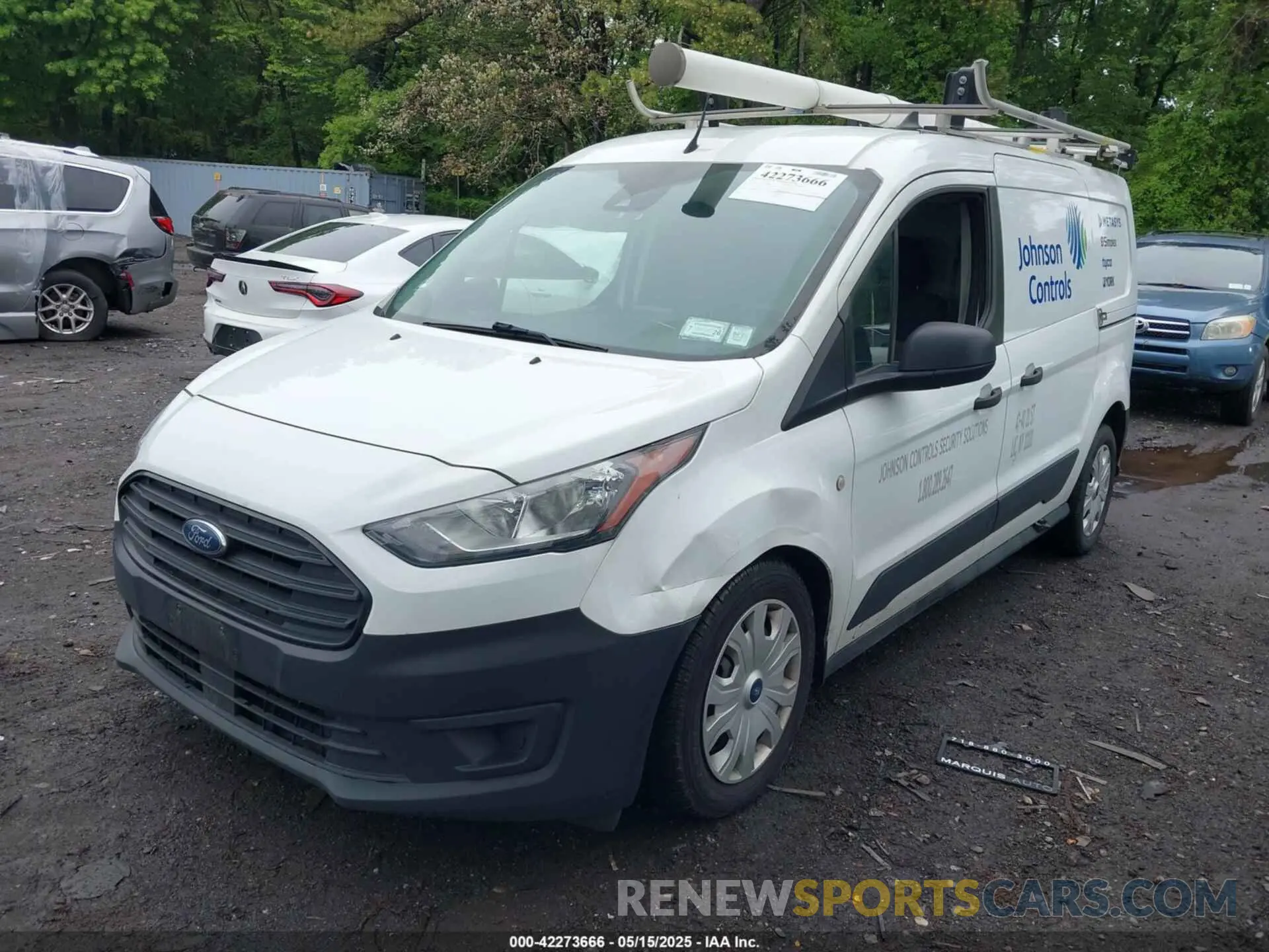 2 fotografías del automóvil dañado NM0LS7E24L1478346 FORD TRANSIT CONNECT 2020