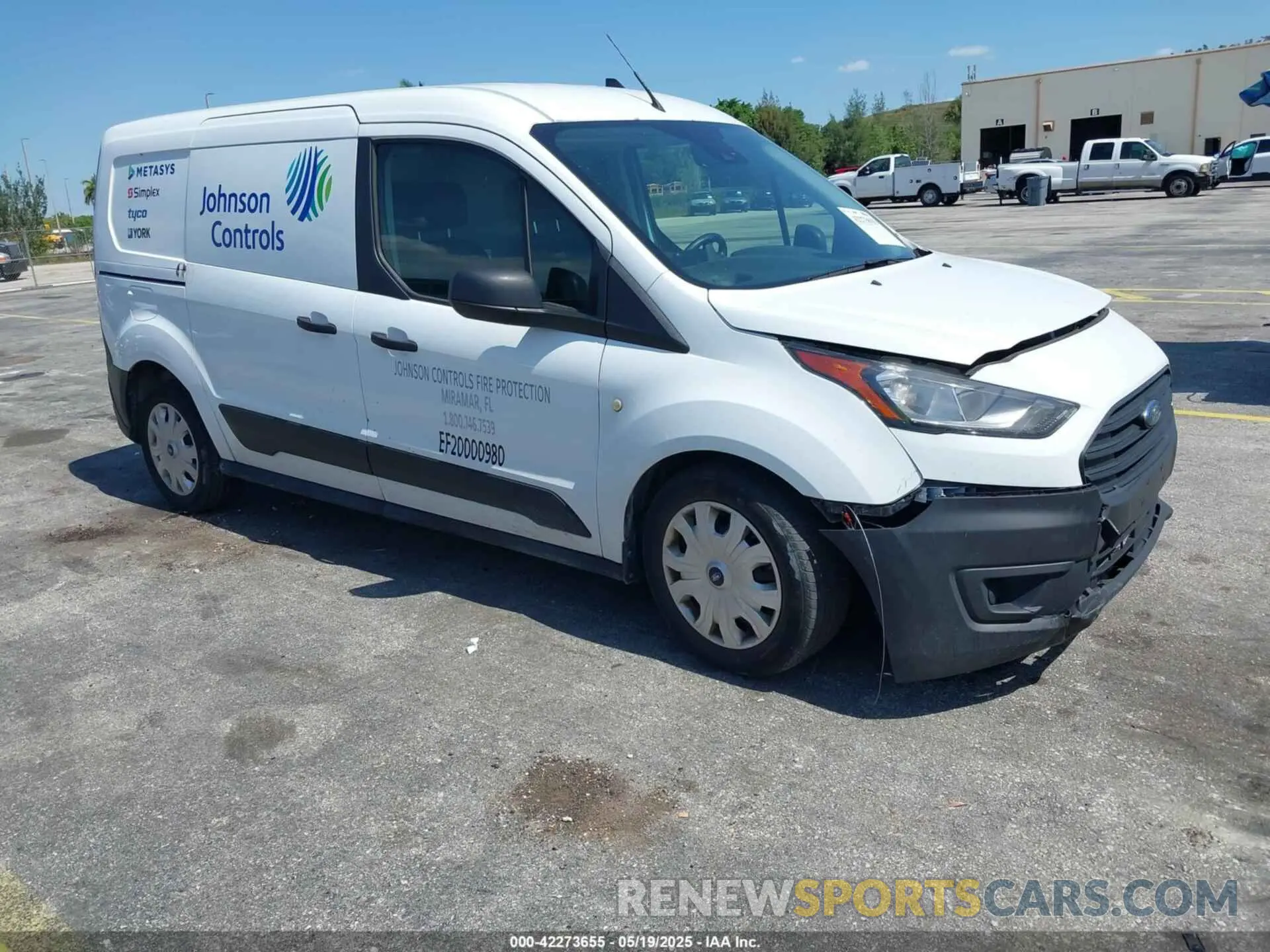 1 fotografías del automóvil dañado NM0LS7E25L1457960 FORD TRANSIT CONNECT 2020