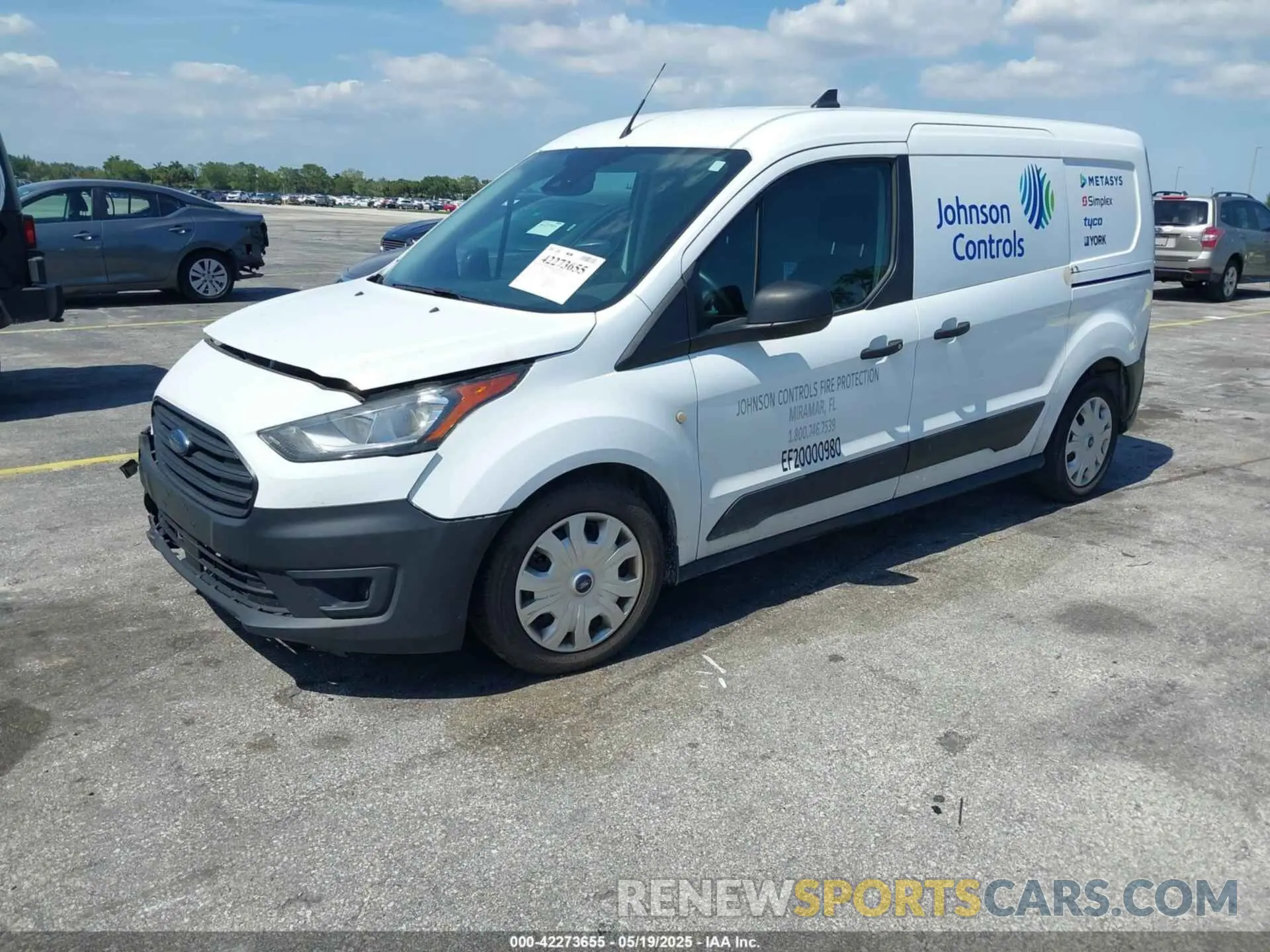 2 fotografías del automóvil dañado NM0LS7E25L1457960 FORD TRANSIT CONNECT 2020