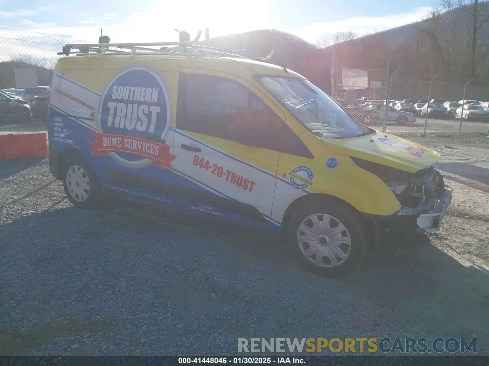 1 fotografías del automóvil dañado NM0LS7E25L1462169 FORD TRANSIT CONNECT 2020