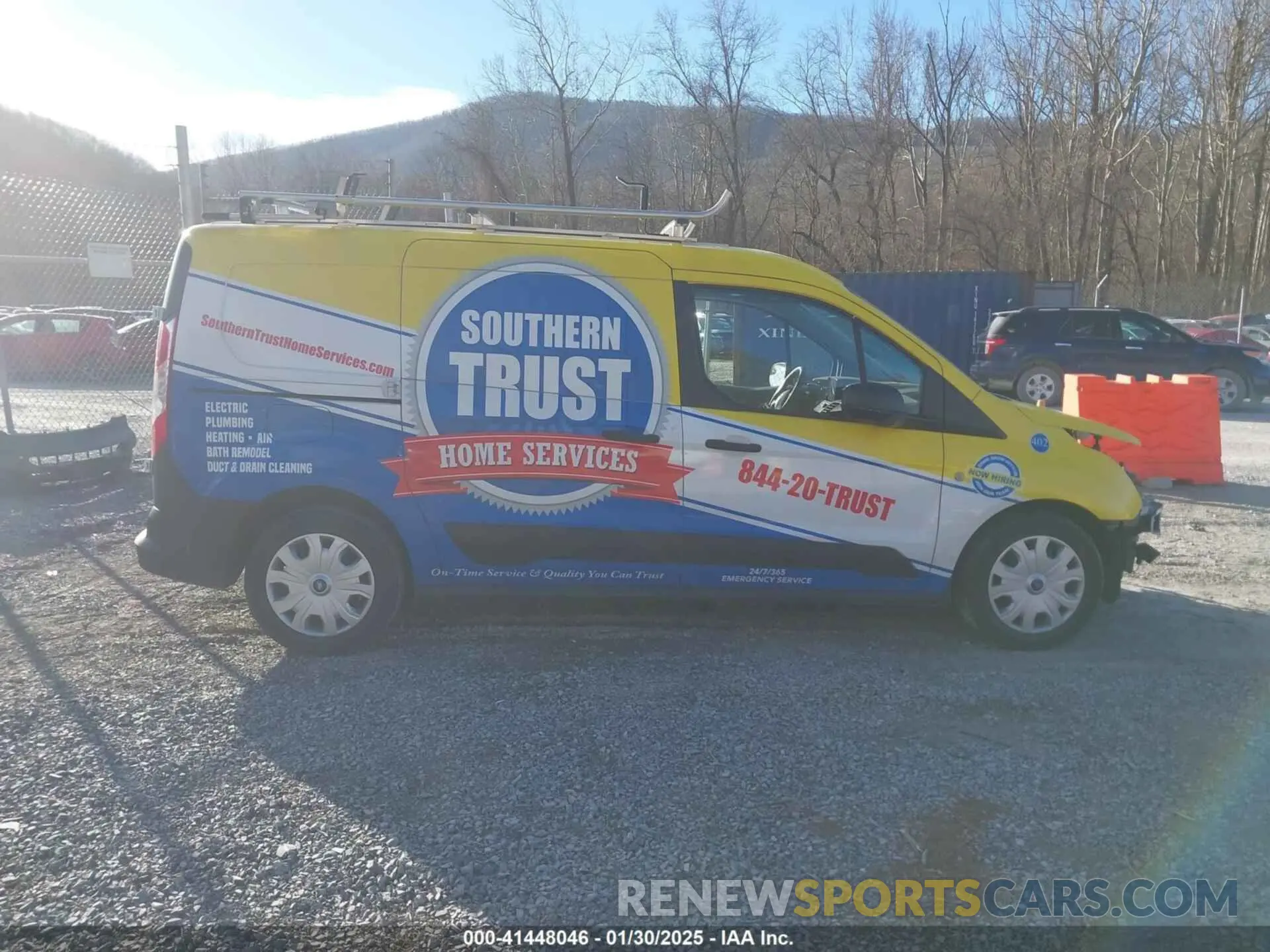 13 fotografías del automóvil dañado NM0LS7E25L1462169 FORD TRANSIT CONNECT 2020
