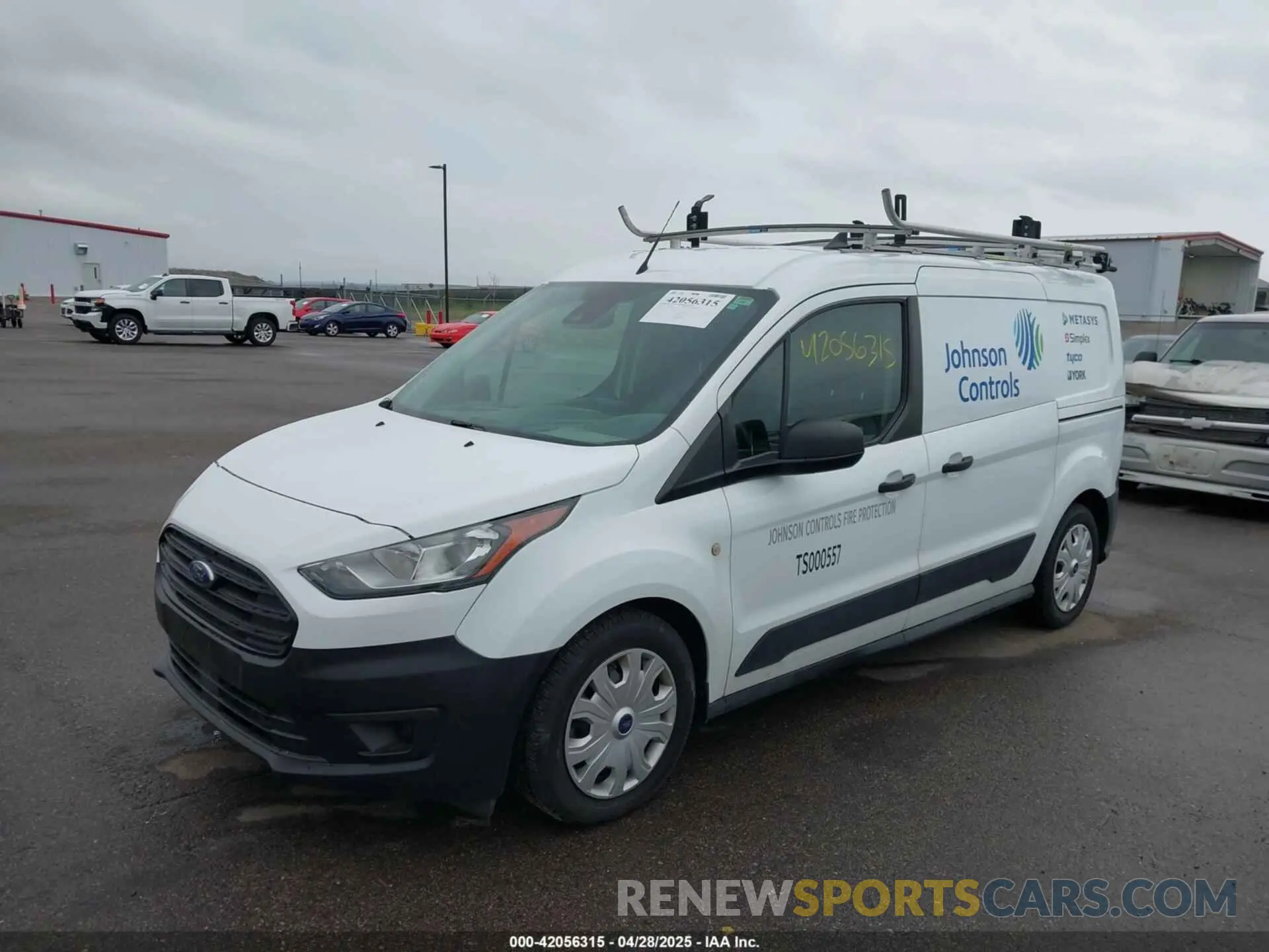 2 fotografías del automóvil dañado NM0LS7E26L1466733 FORD TRANSIT CONNECT 2020