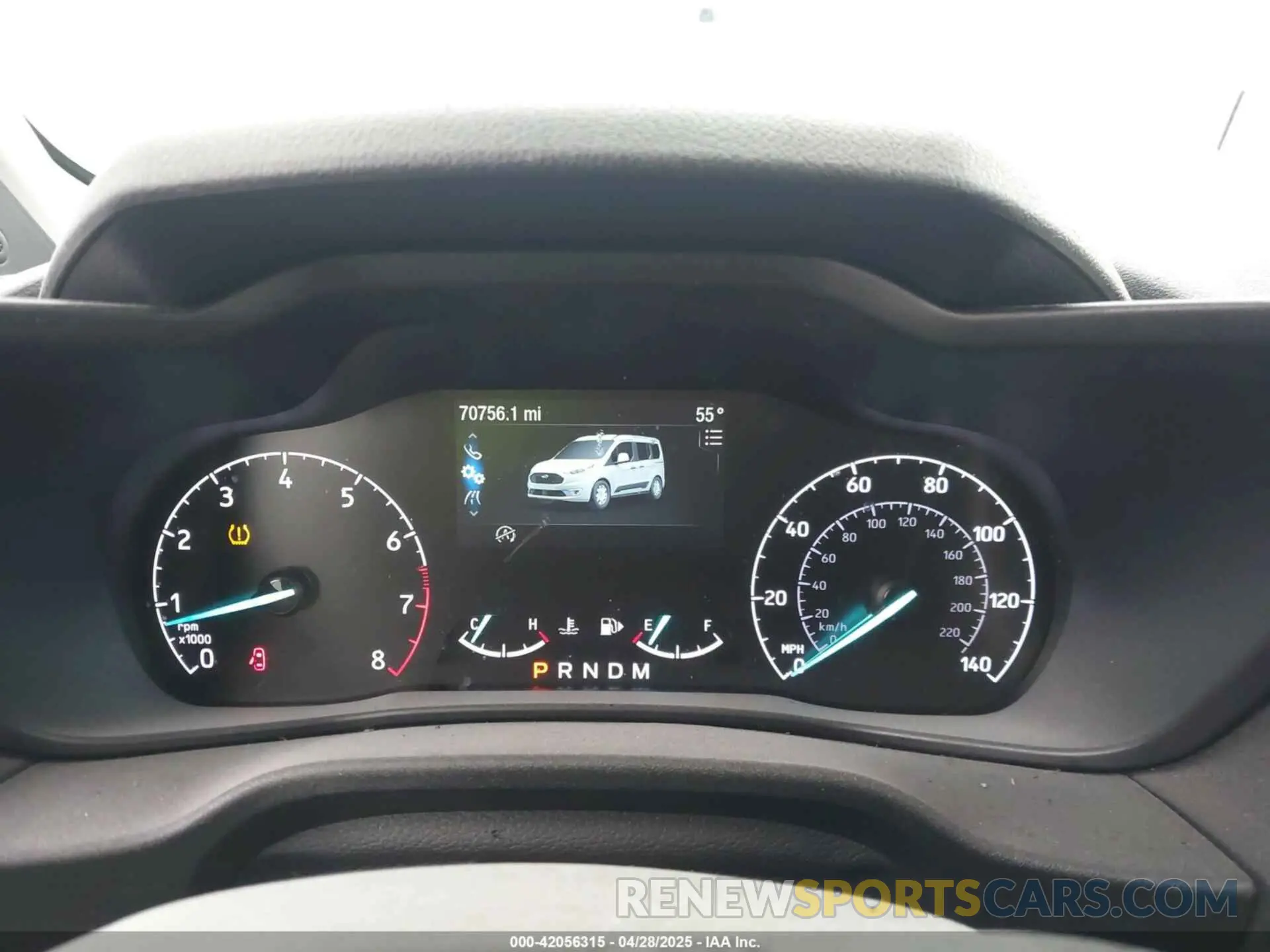 7 fotografías del automóvil dañado NM0LS7E26L1466733 FORD TRANSIT CONNECT 2020