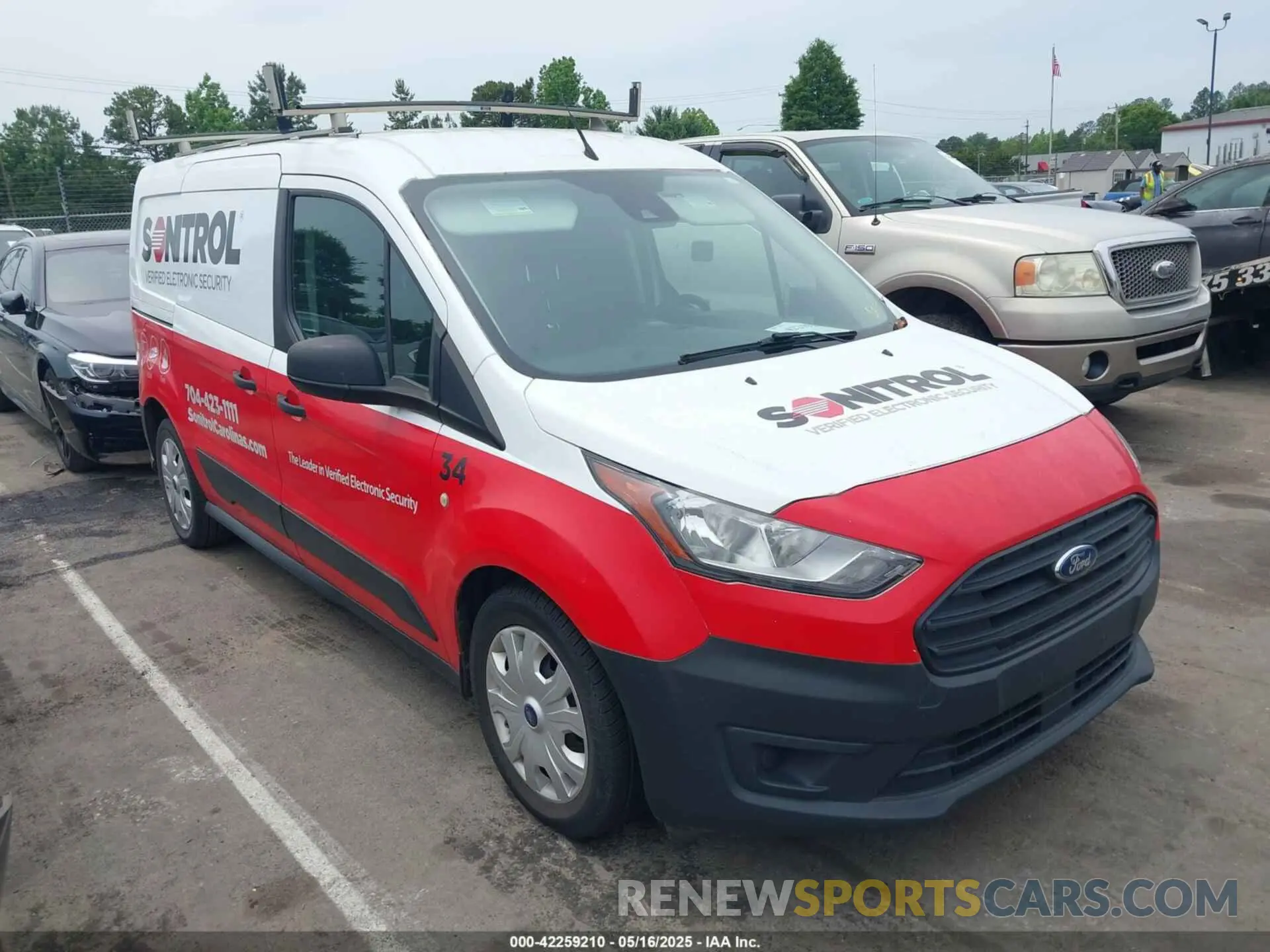 1 fotografías del automóvil dañado NM0LS7E26L1471351 FORD TRANSIT CONNECT 2020