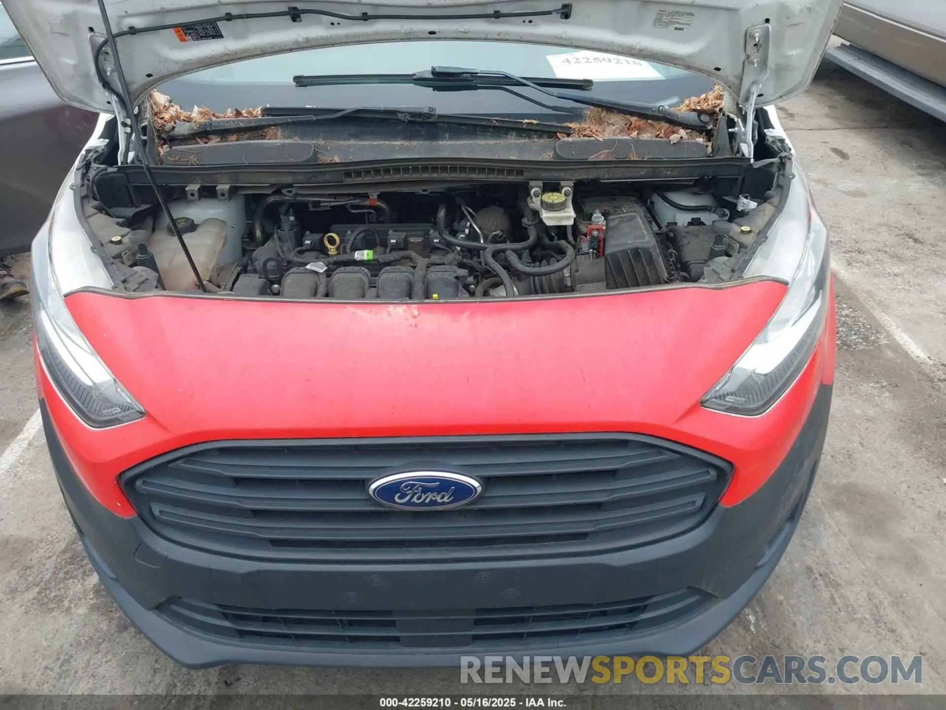 10 fotografías del automóvil dañado NM0LS7E26L1471351 FORD TRANSIT CONNECT 2020