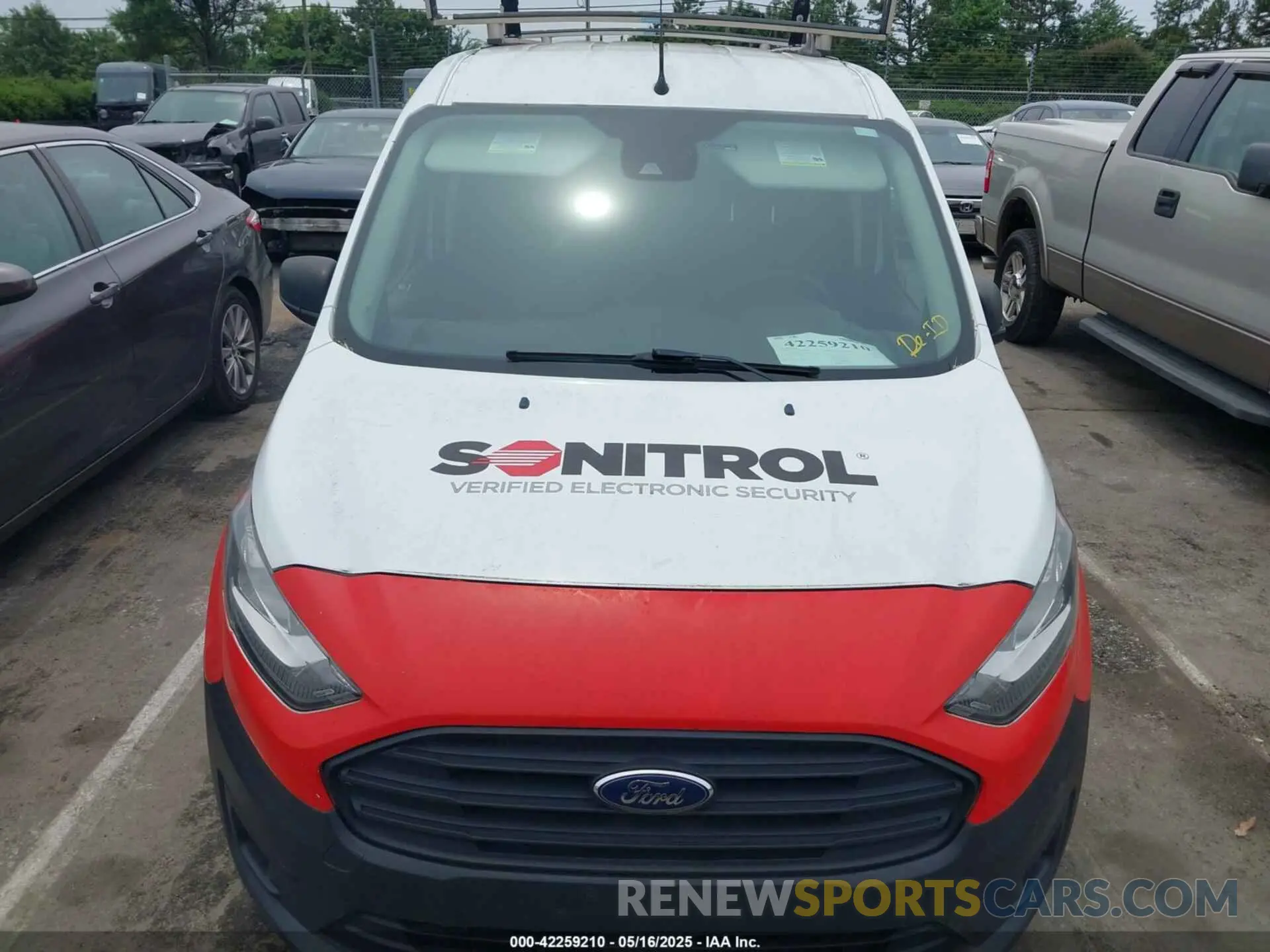 12 fotografías del automóvil dañado NM0LS7E26L1471351 FORD TRANSIT CONNECT 2020