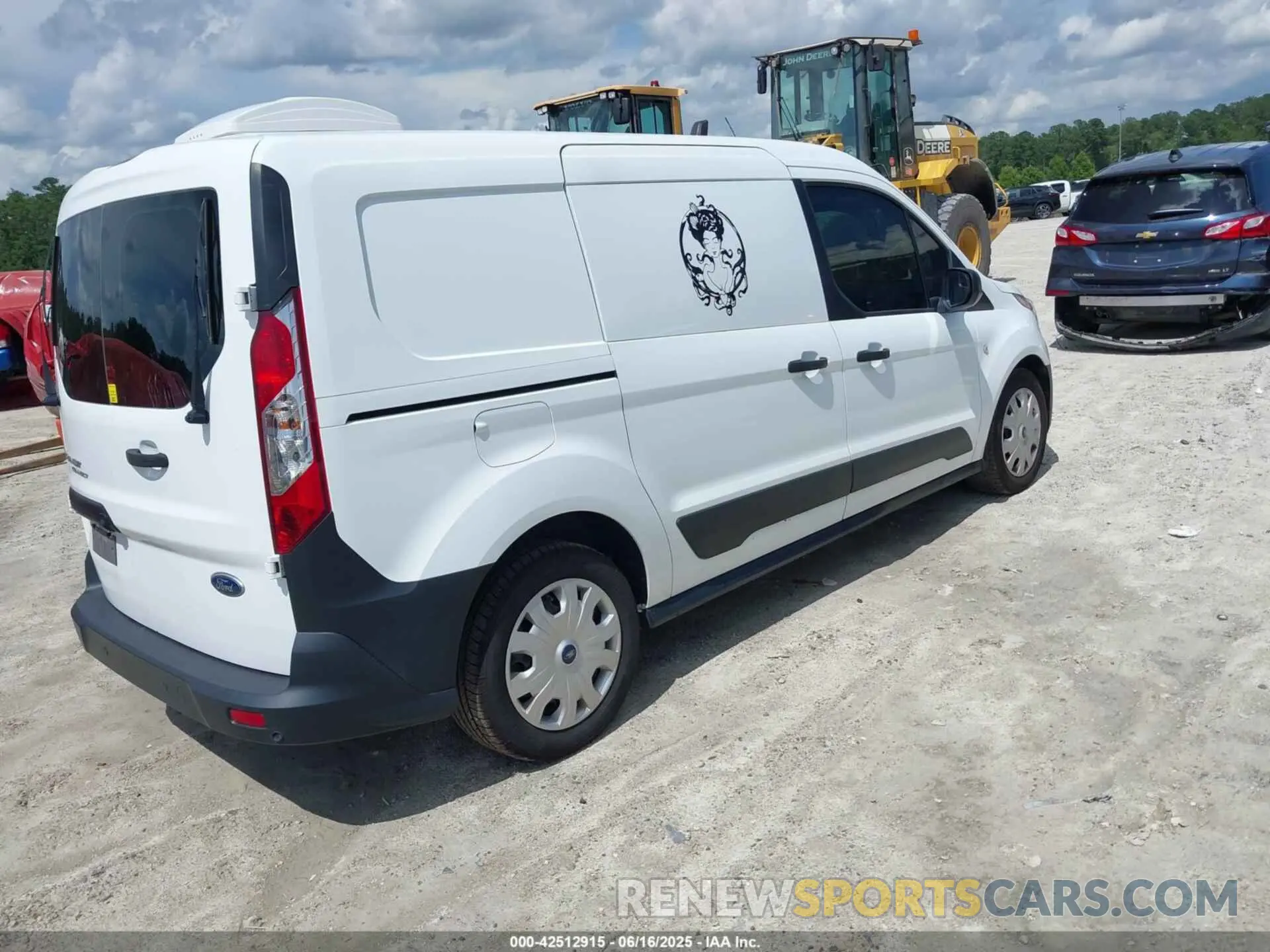 4 fotografías del automóvil dañado NM0LS7E26L1471530 FORD TRANSIT CONNECT 2020