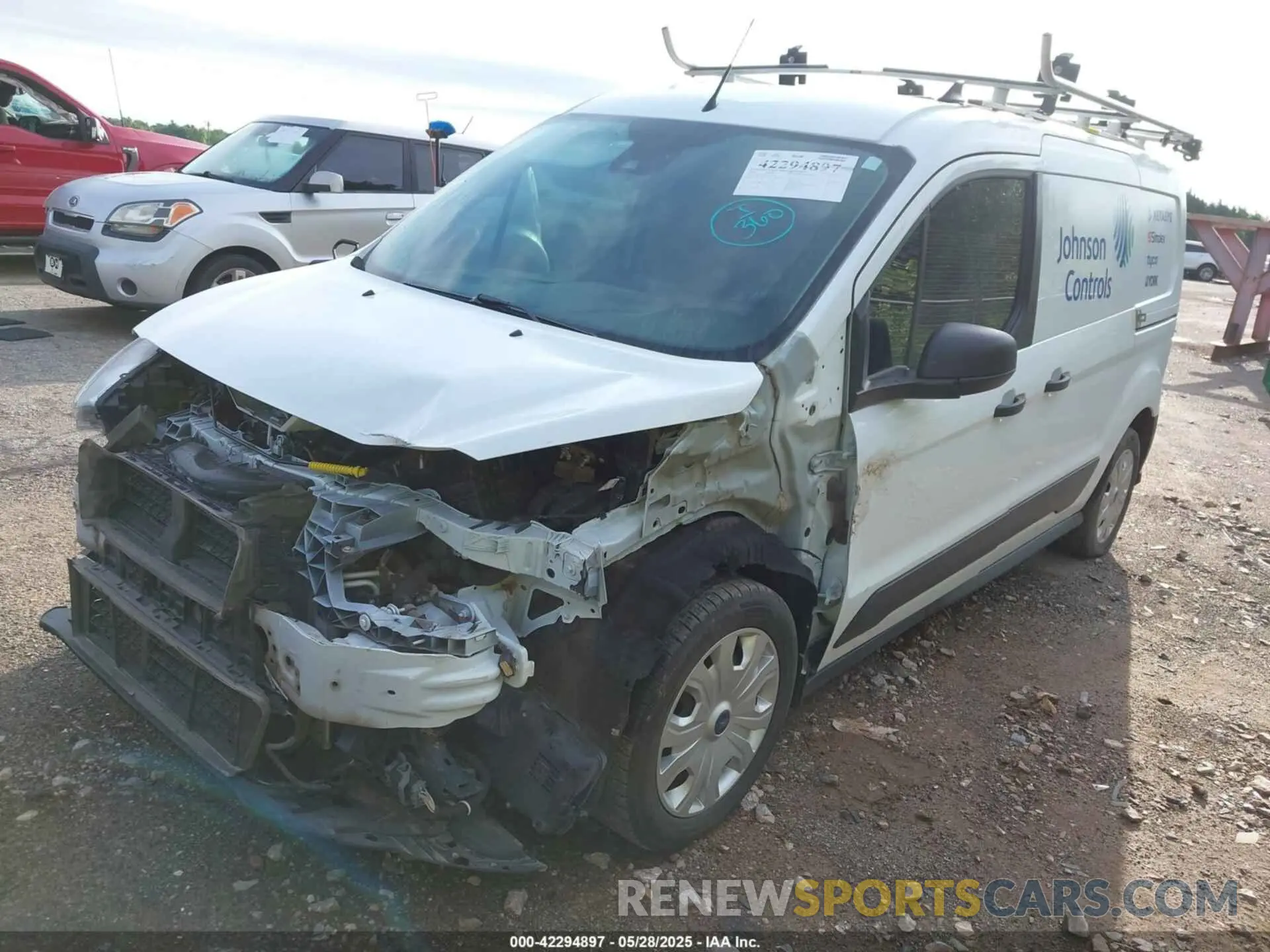 2 fotografías del automóvil dañado NM0LS7E28L1466197 FORD TRANSIT CONNECT 2020