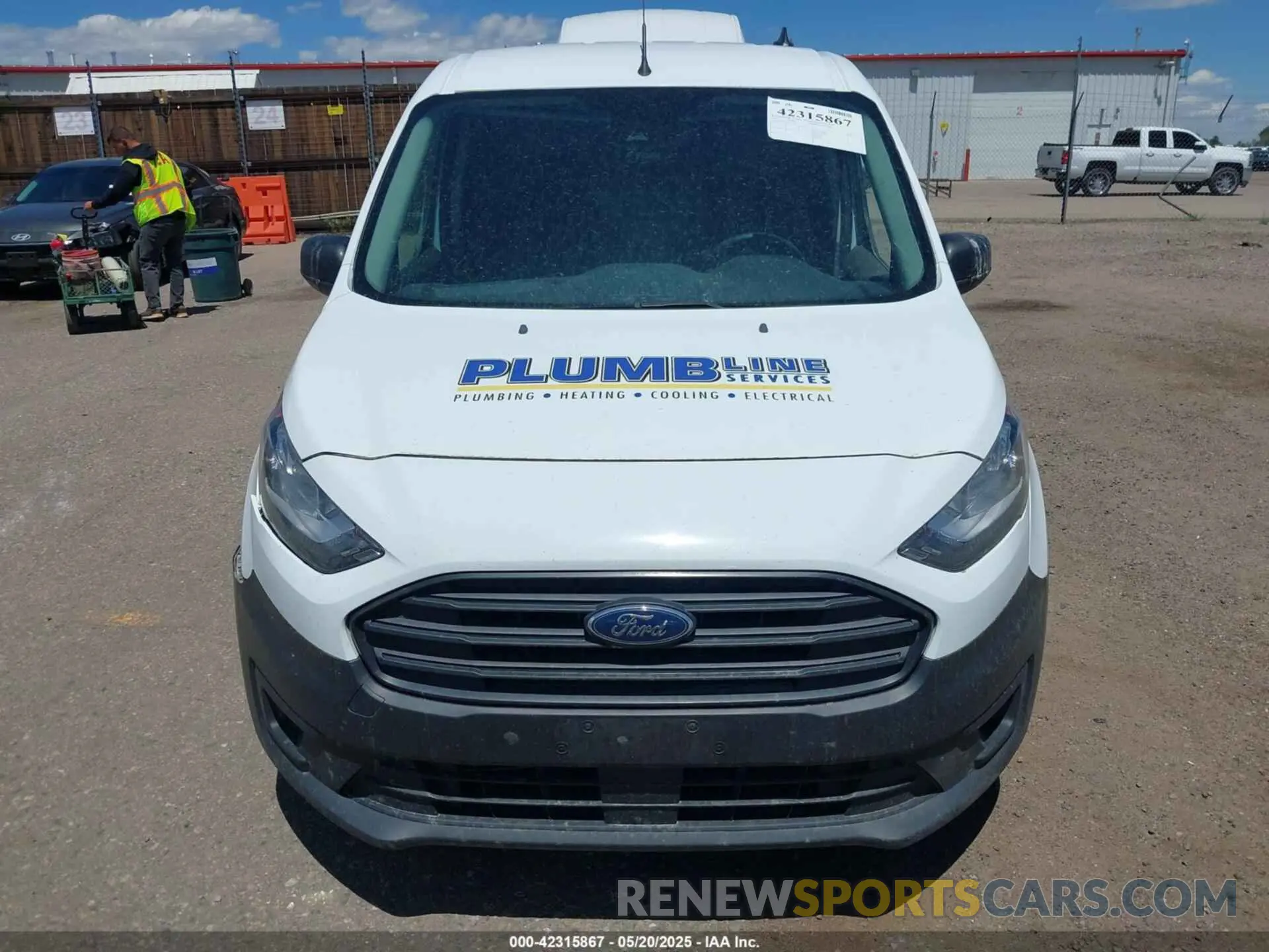 12 fotografías del automóvil dañado NM0LS7E28L1478172 FORD TRANSIT CONNECT 2020