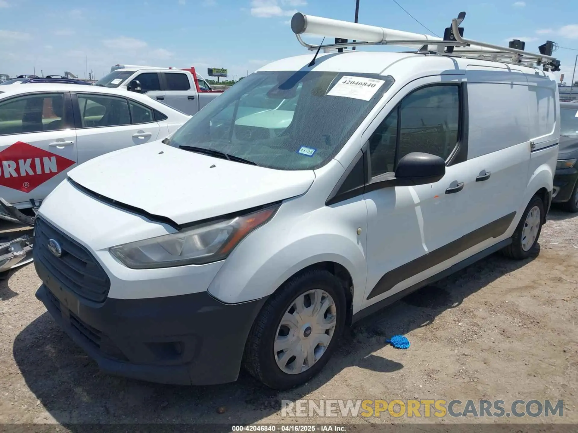 2 fotografías del automóvil dañado NM0LS7E29L1465981 FORD TRANSIT CONNECT 2020