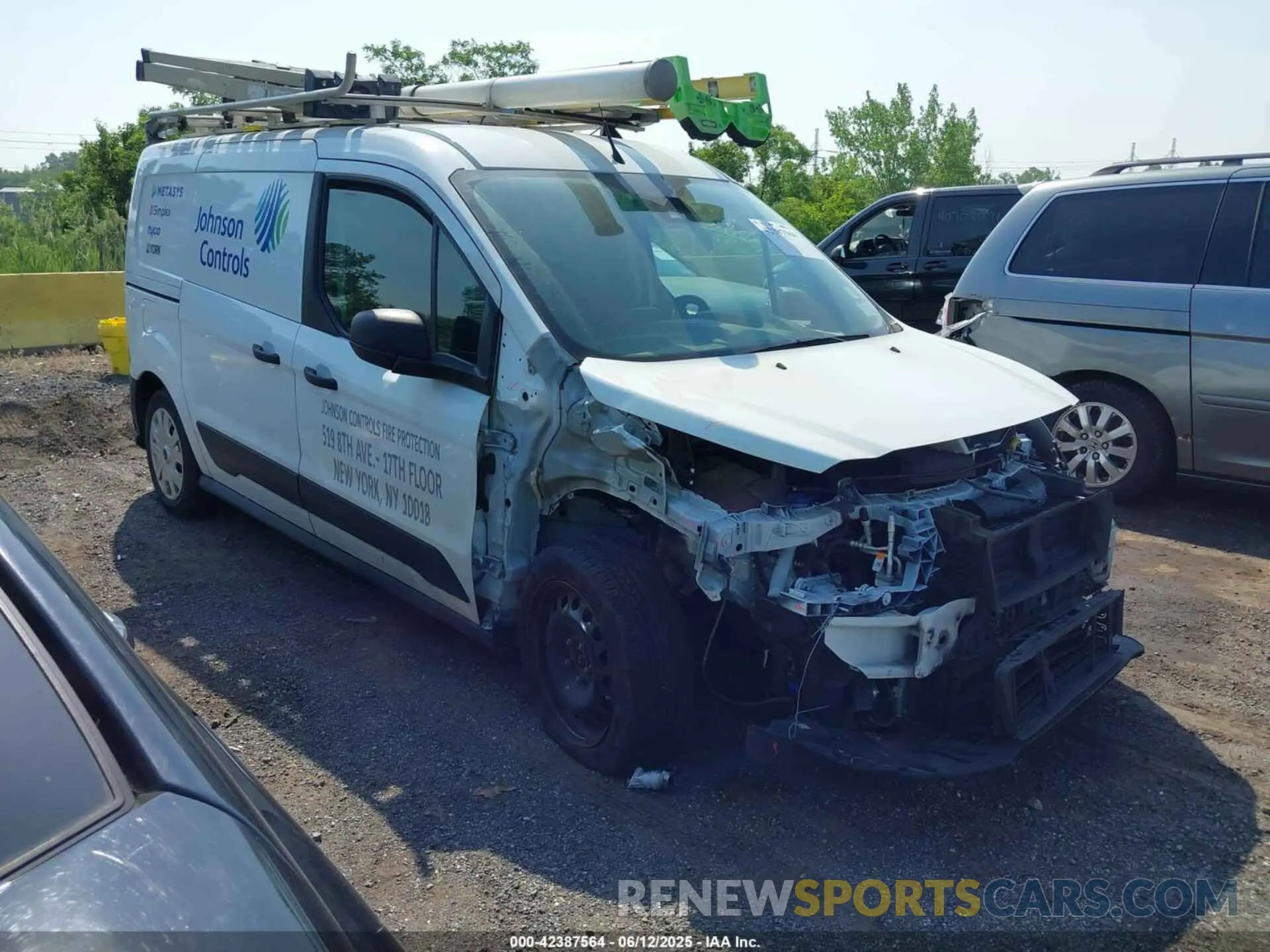1 fotografías del automóvil dañado NM0LS7E2XL1457808 FORD TRANSIT CONNECT 2020
