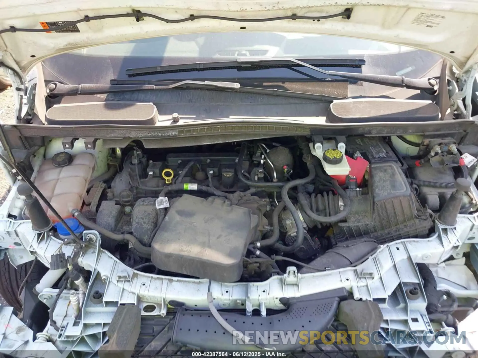 10 fotografías del automóvil dañado NM0LS7E2XL1457808 FORD TRANSIT CONNECT 2020