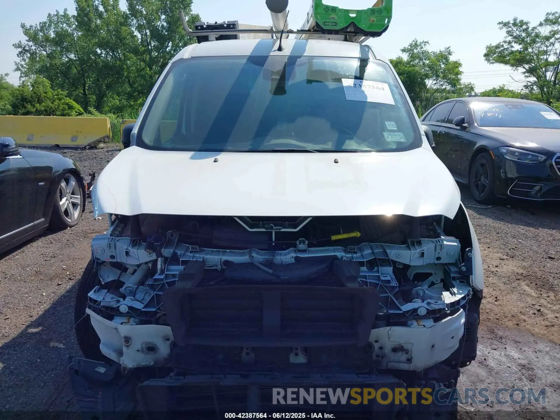 12 fotografías del automóvil dañado NM0LS7E2XL1457808 FORD TRANSIT CONNECT 2020