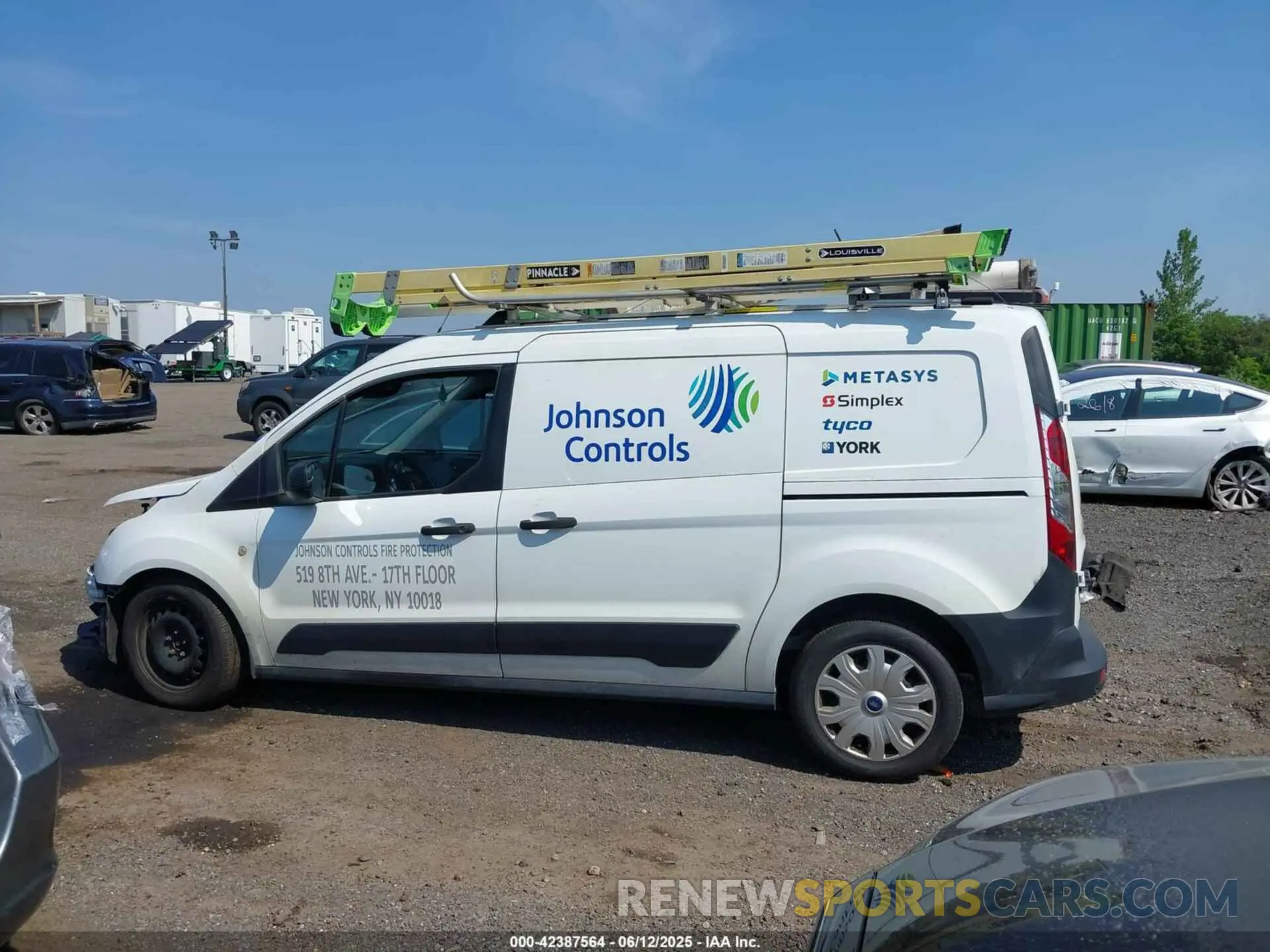14 fotografías del automóvil dañado NM0LS7E2XL1457808 FORD TRANSIT CONNECT 2020
