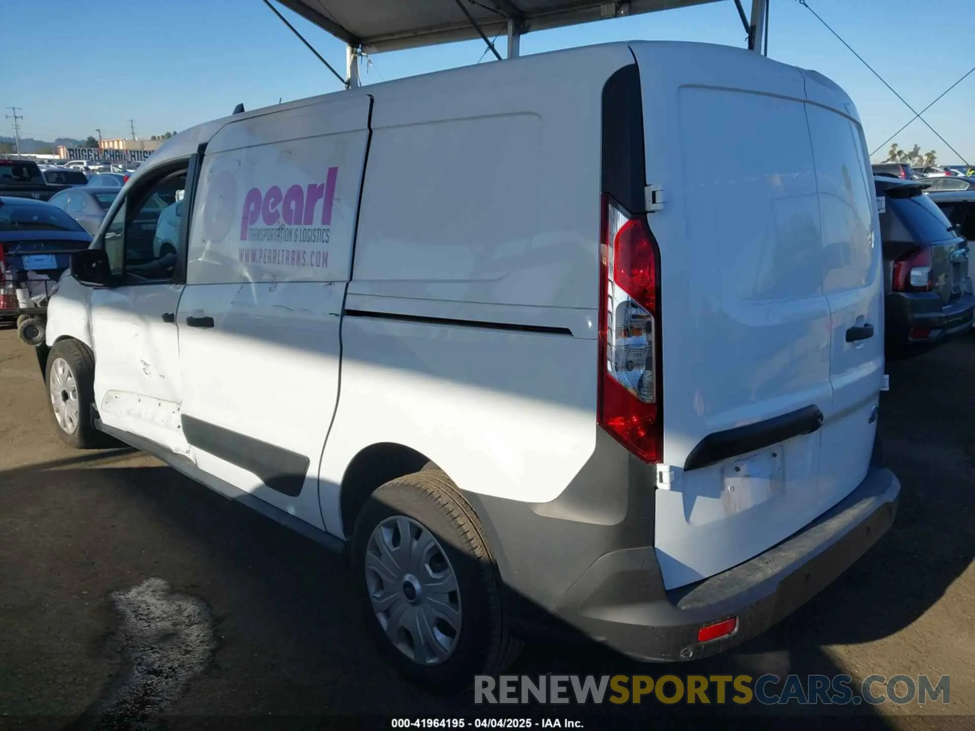 3 fotografías del automóvil dañado NM0LS7E2XL1479999 FORD TRANSIT CONNECT 2020