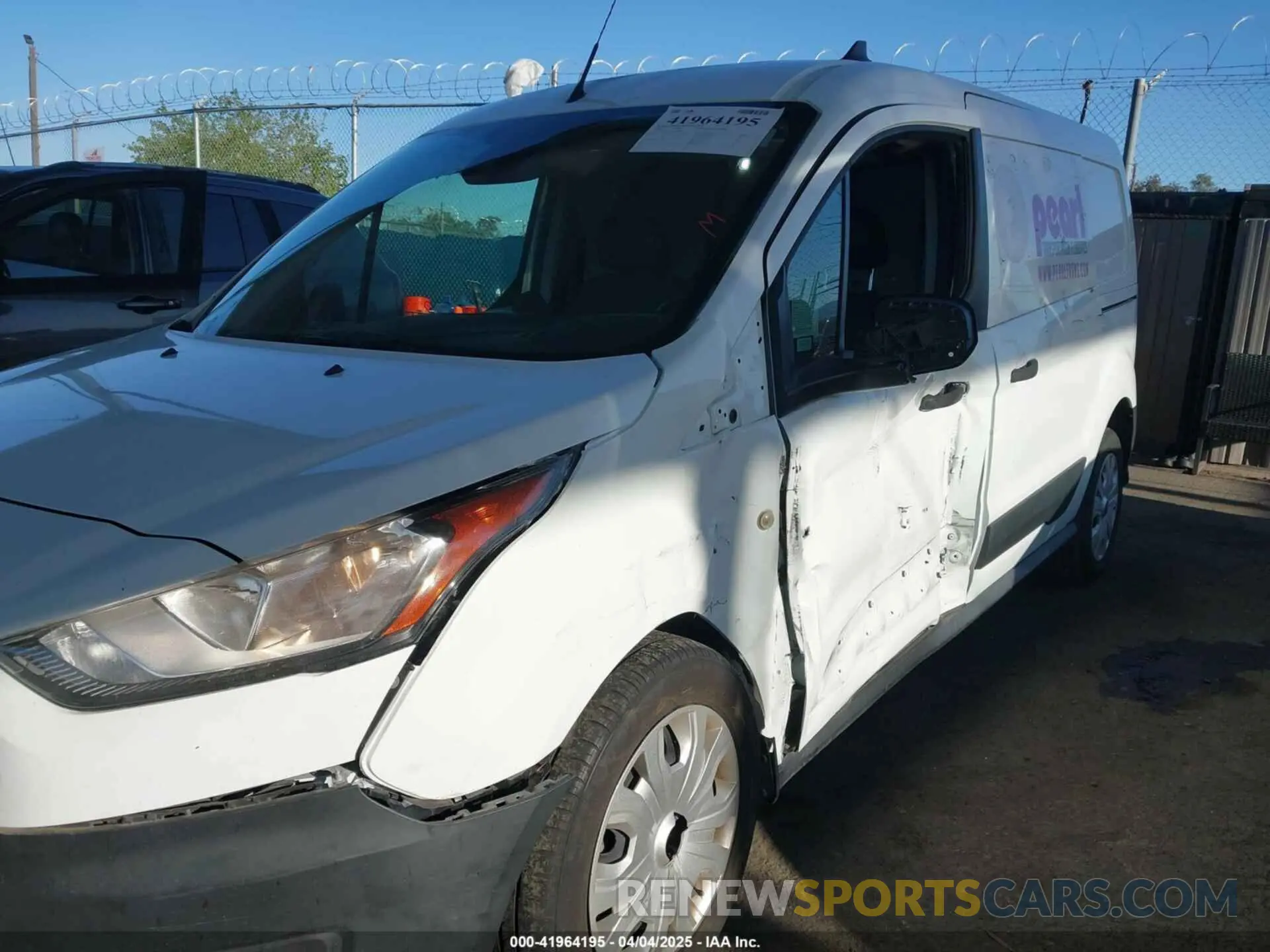 6 fotografías del automóvil dañado NM0LS7E2XL1479999 FORD TRANSIT CONNECT 2020