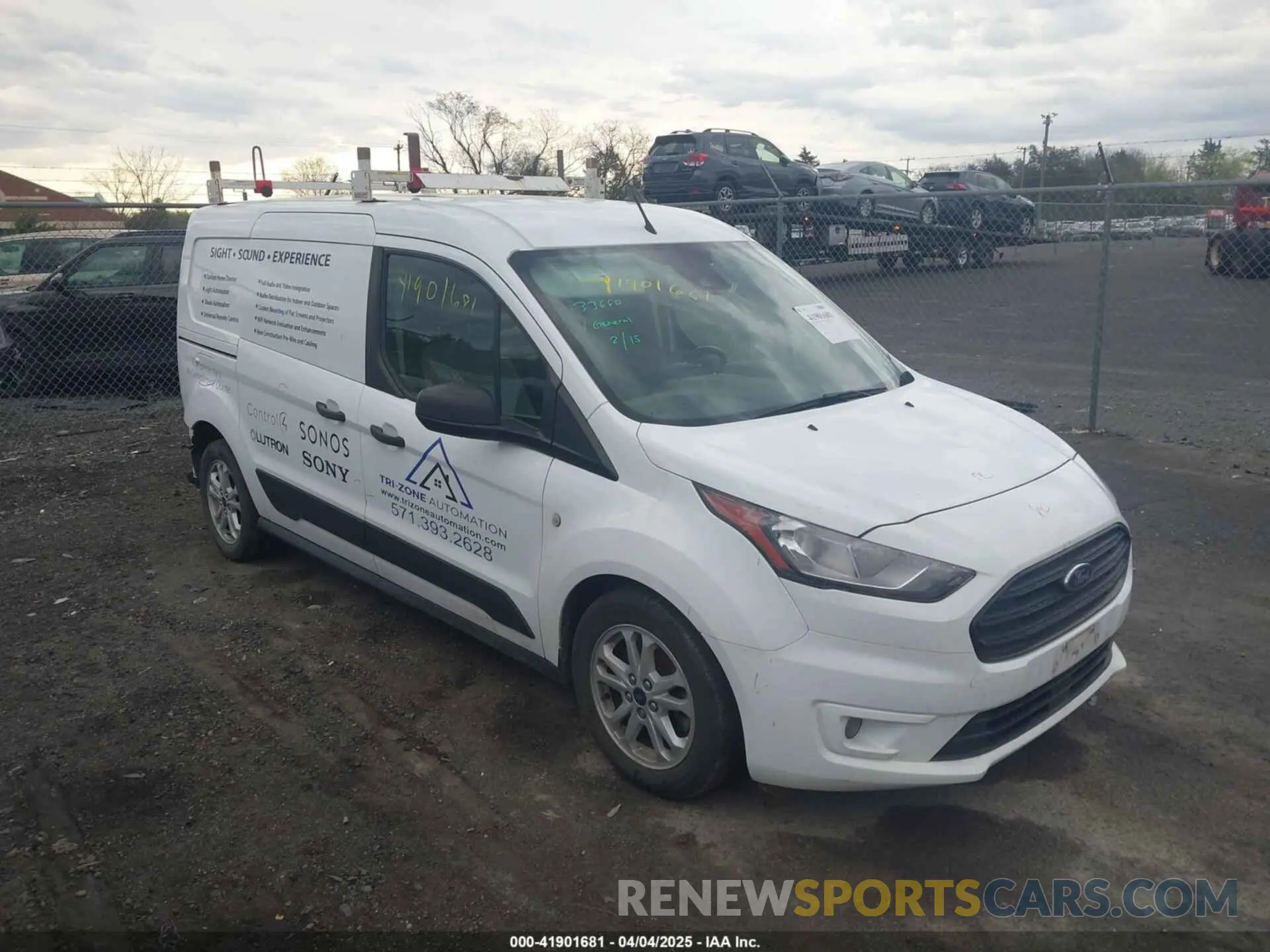 1 fotografías del automóvil dañado NM0LS7F29L1468572 FORD TRANSIT CONNECT 2020