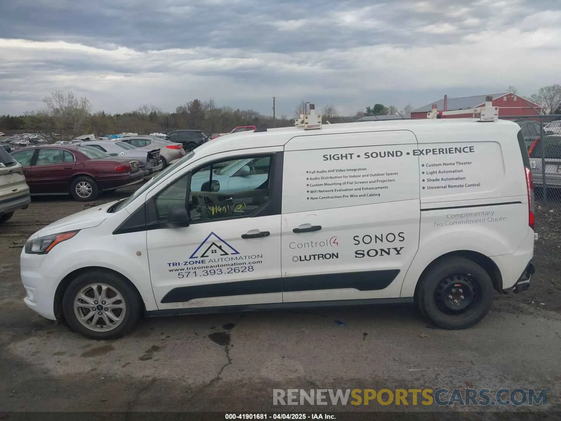 14 fotografías del automóvil dañado NM0LS7F29L1468572 FORD TRANSIT CONNECT 2020