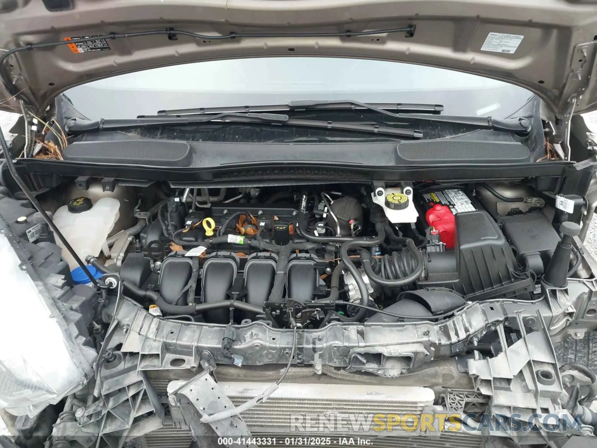 10 fotografías del automóvil dañado NM0GE9F22M1483551 FORD TRANSIT CONNECT 2021