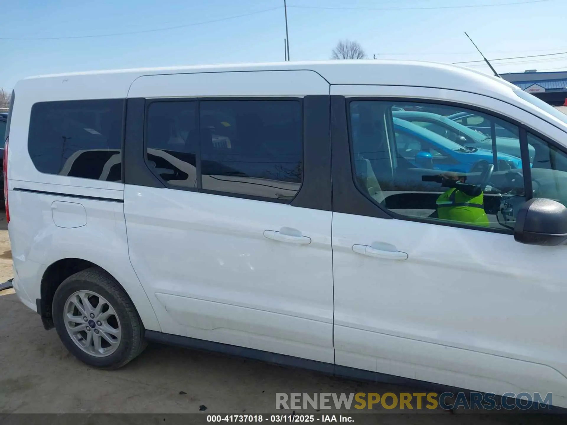14 fotografías del automóvil dañado NM0GE9F25M1494107 FORD TRANSIT CONNECT 2021