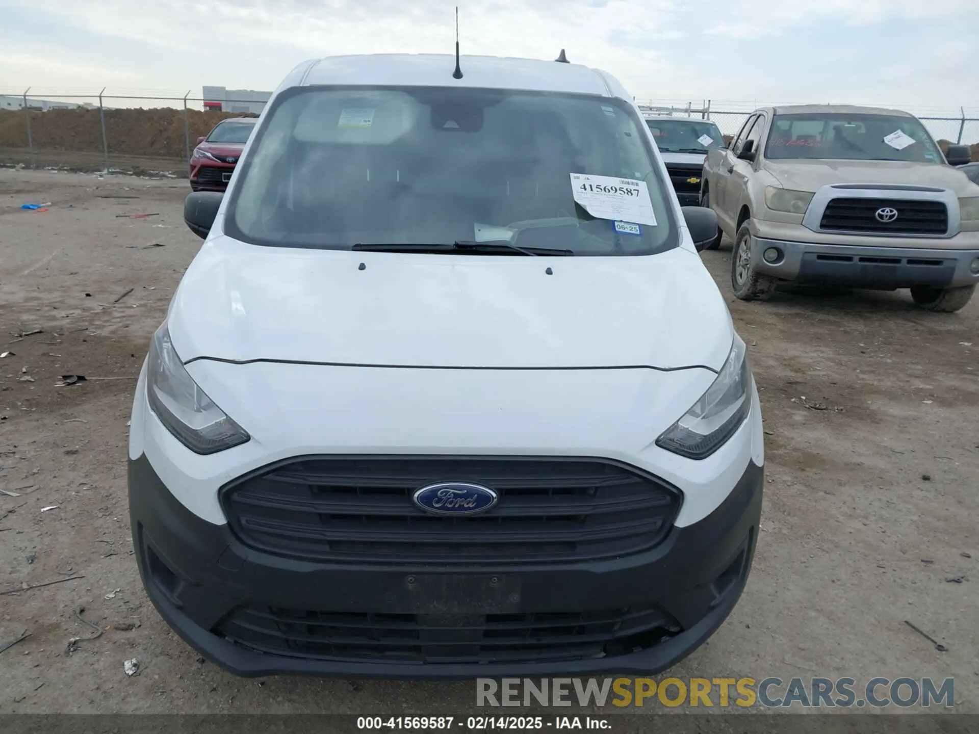 12 fotografías del automóvil dañado NM0LS7E20M1498790 FORD TRANSIT CONNECT 2021