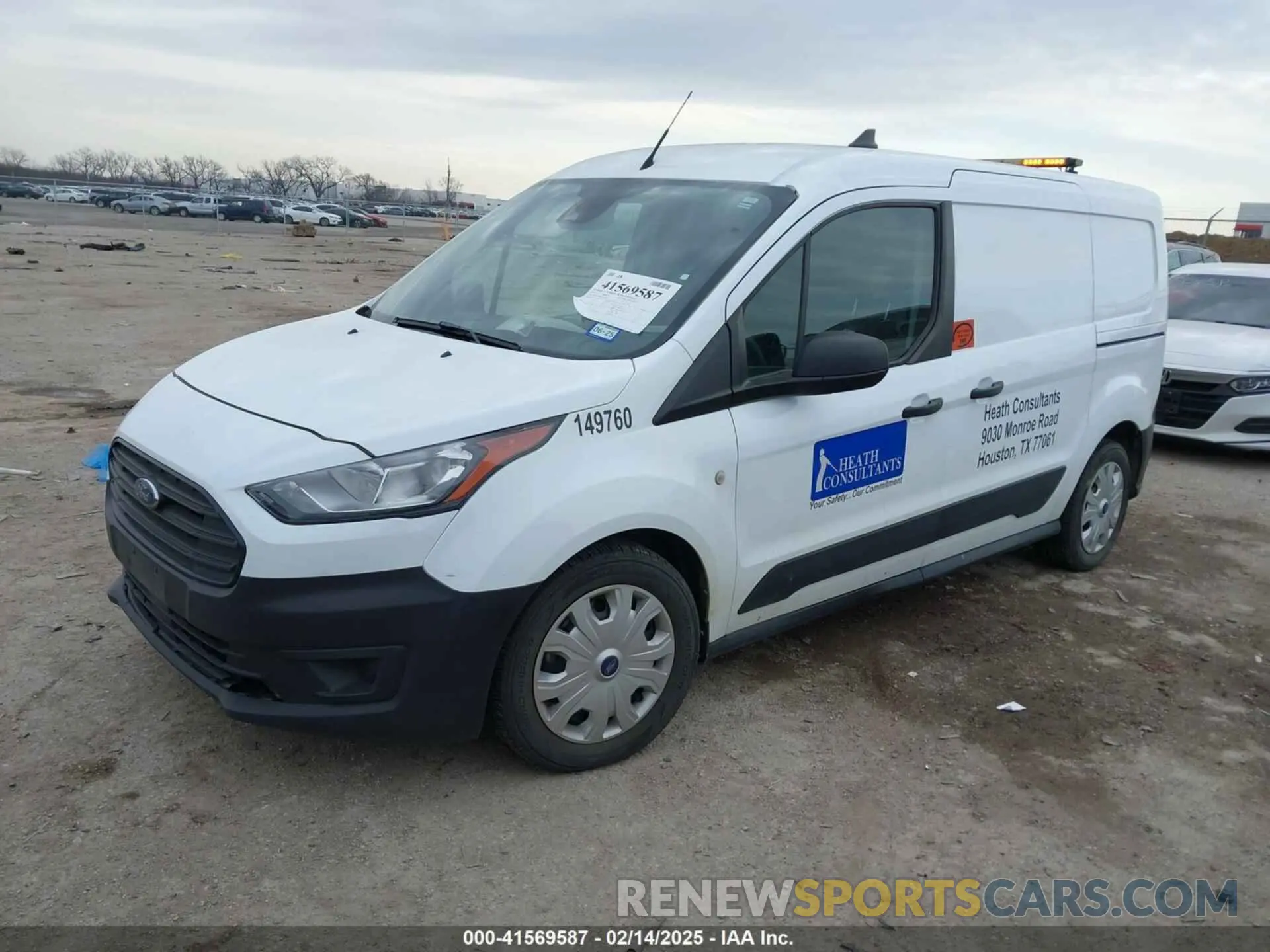 2 fotografías del automóvil dañado NM0LS7E20M1498790 FORD TRANSIT CONNECT 2021