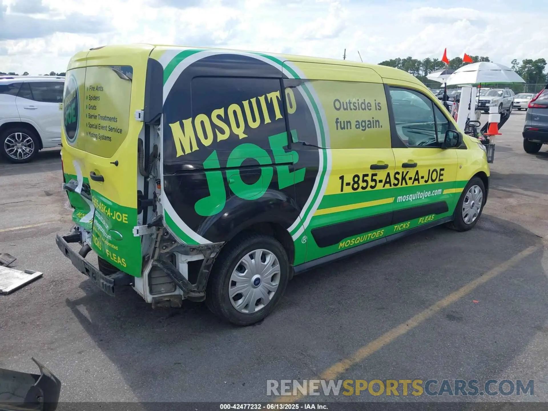 4 fotografías del automóvil dañado NM0LS7E24M1495245 FORD TRANSIT CONNECT 2021