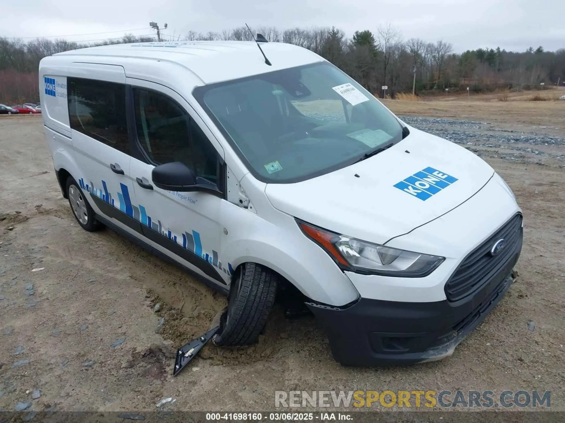 1 fotografías del automóvil dañado NM0LS7E2XM1489997 FORD TRANSIT CONNECT 2021