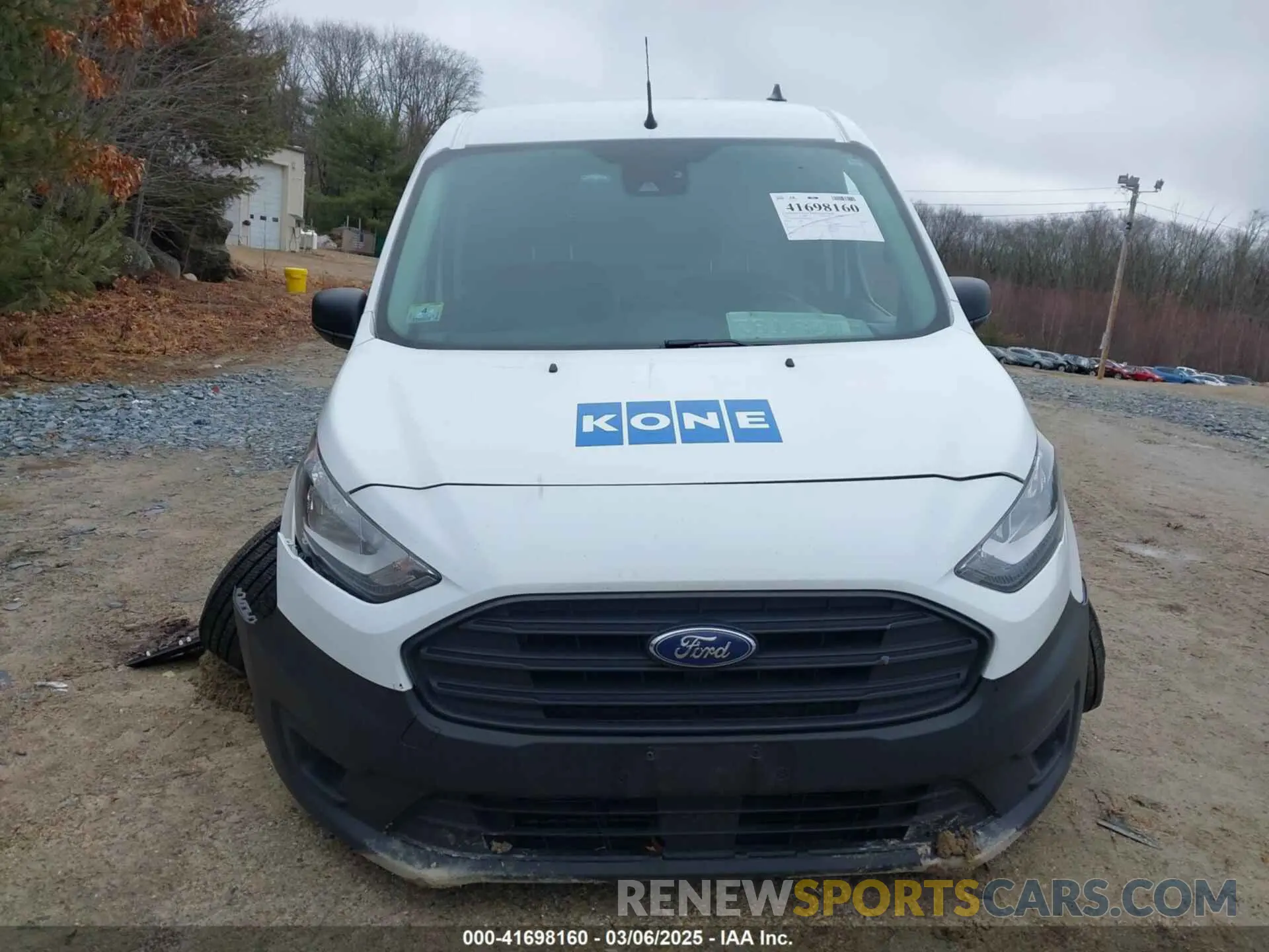 12 fotografías del automóvil dañado NM0LS7E2XM1489997 FORD TRANSIT CONNECT 2021